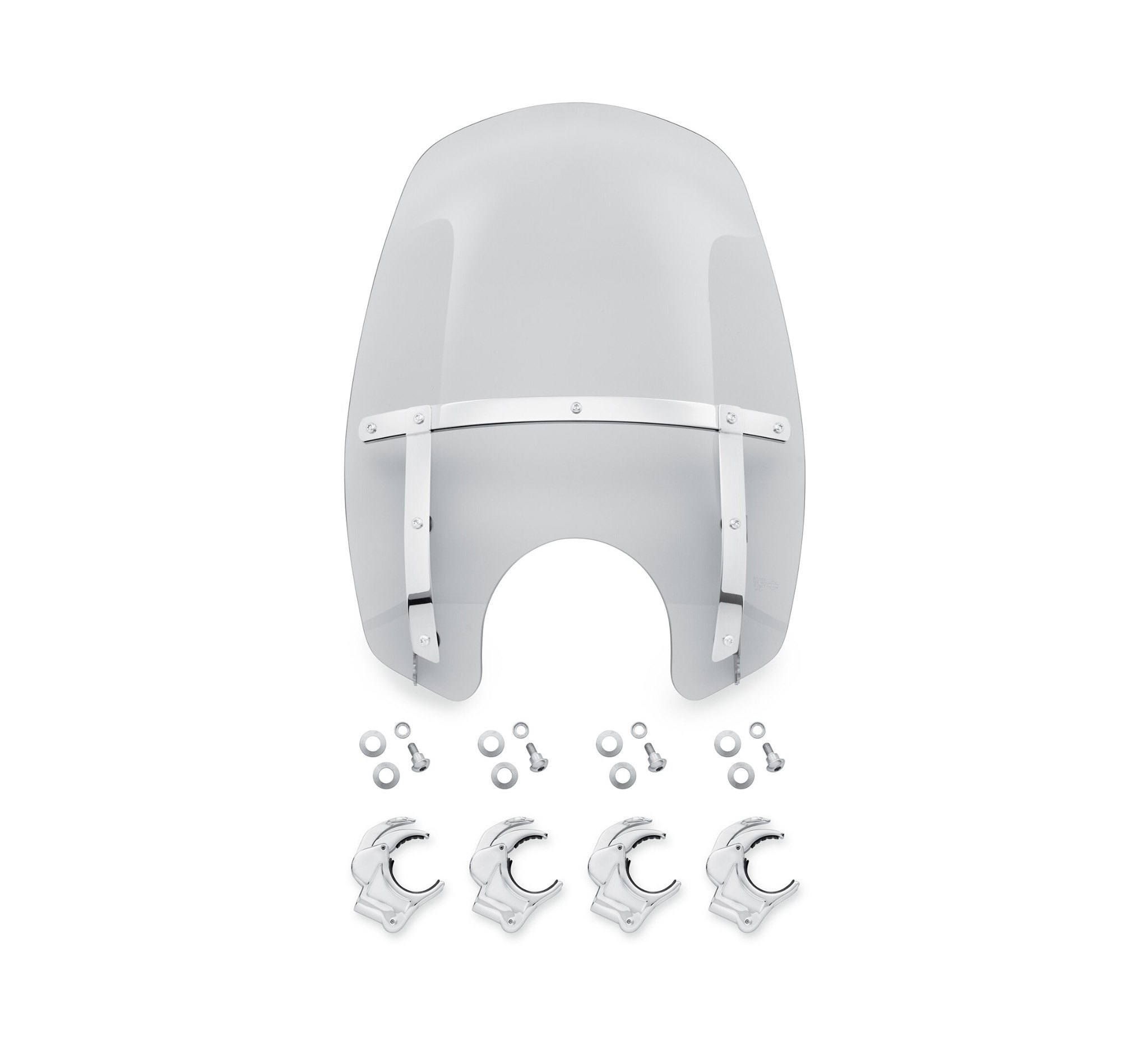 Wind Splitter Quick-Release Compact 18 in. Windshield