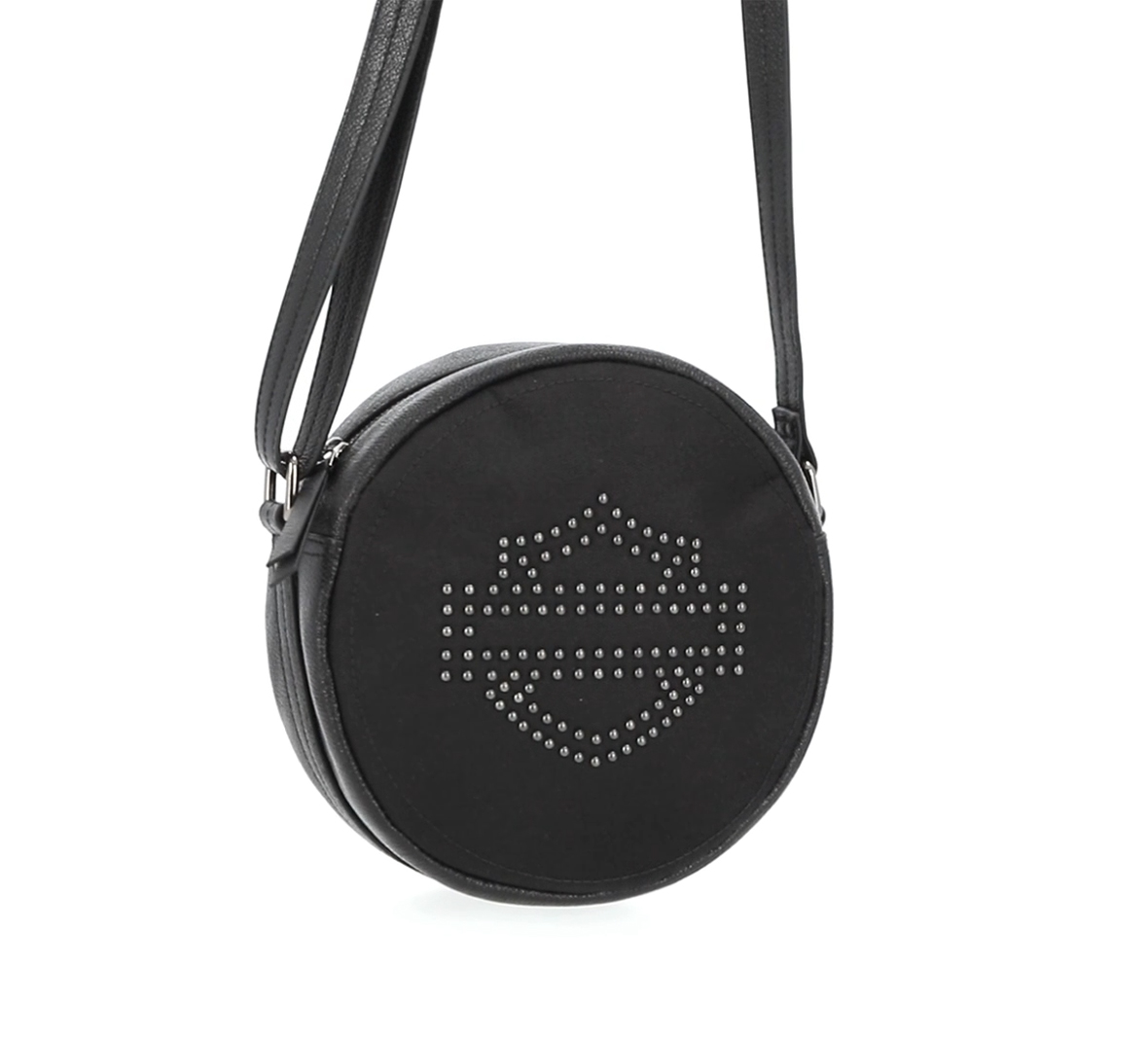 Bar & Shield Studded Canteen Bag