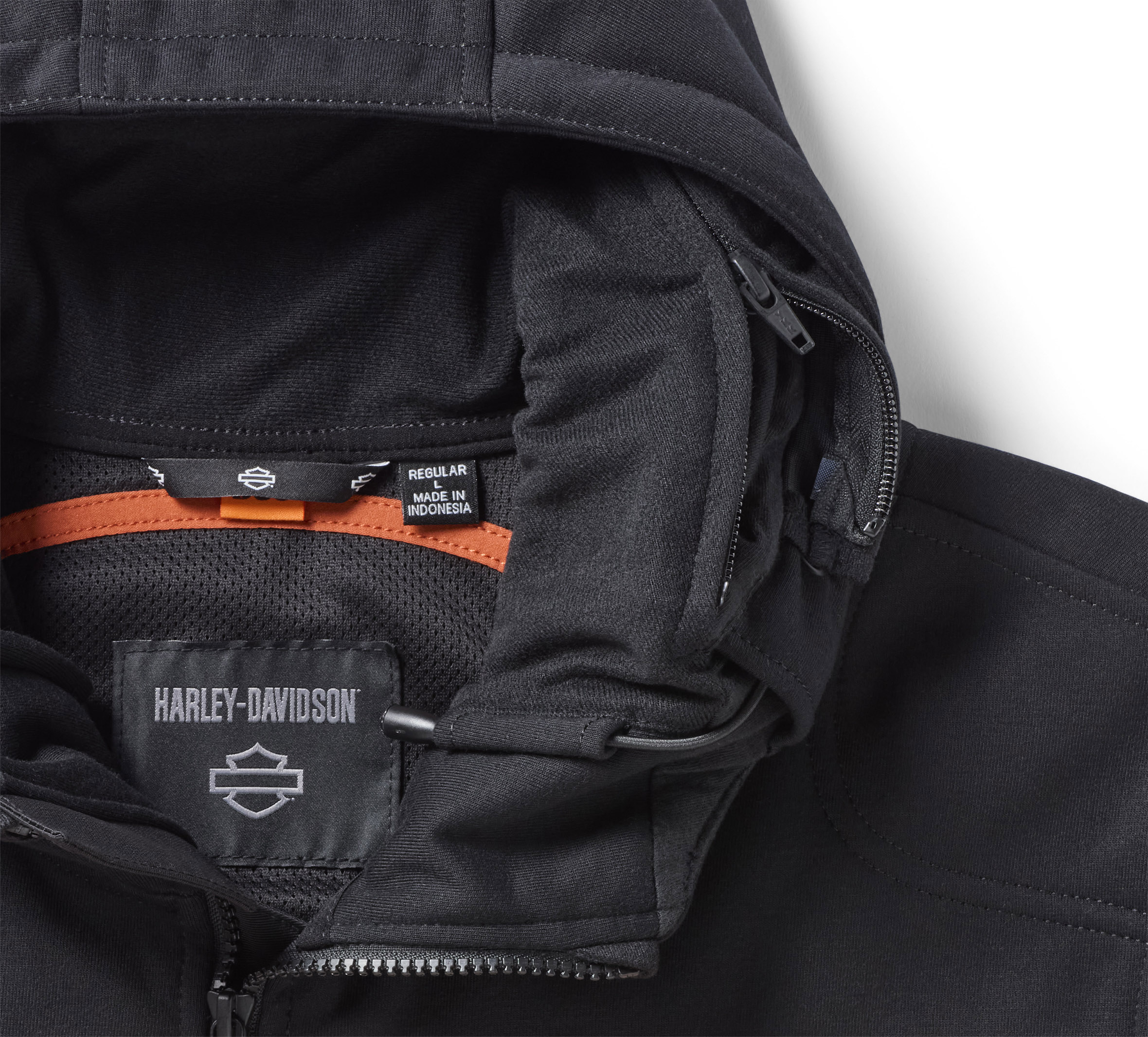 Sudadera con capucha H-D Trenton Deflector 2.0 Hooded Riding Fleece para hombre