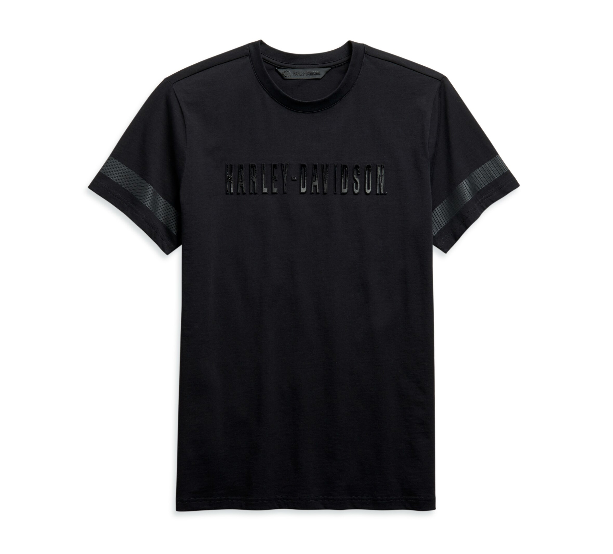 Men's Embossed Metallic Tee - Slim Fit