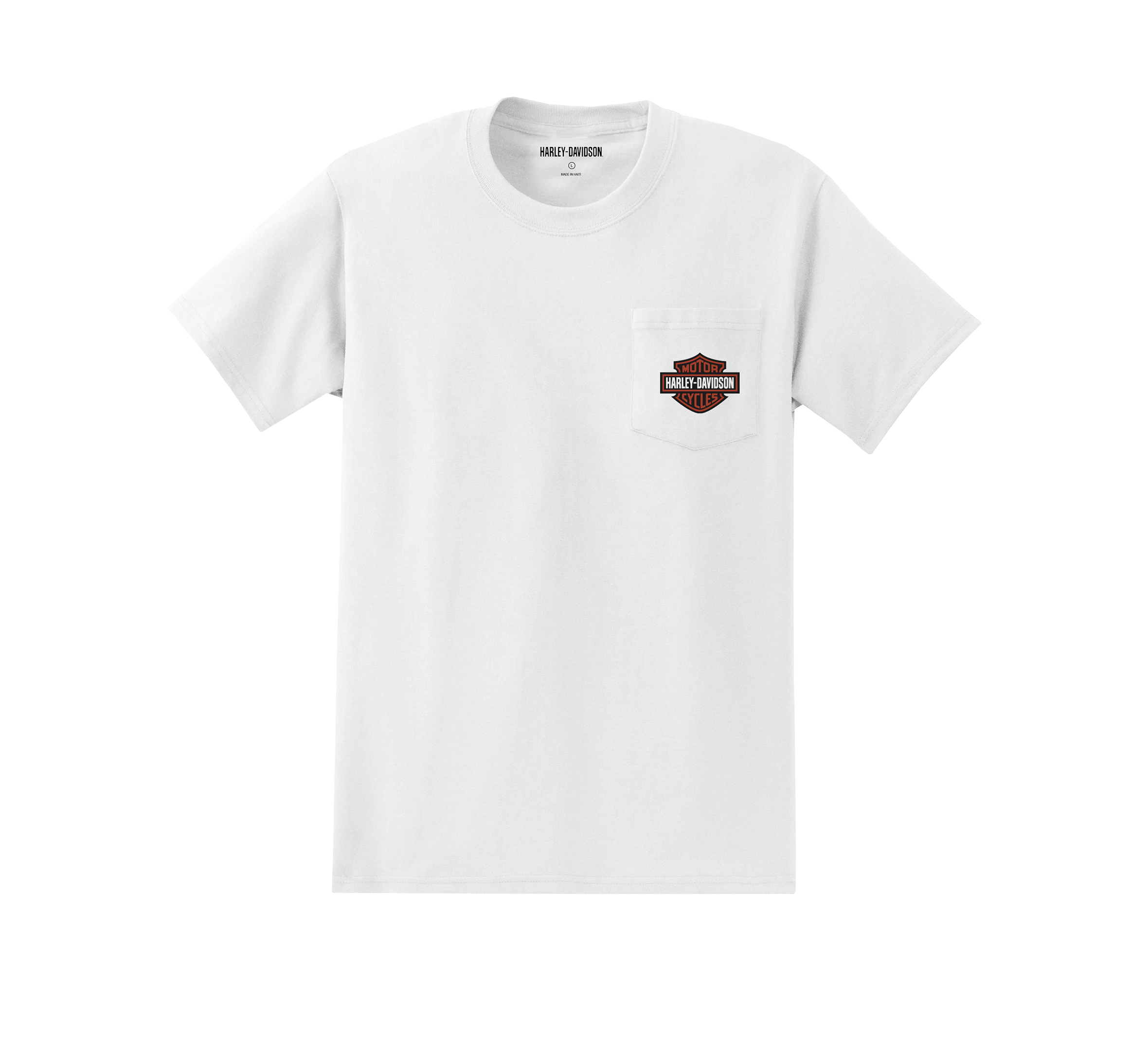 Camiseta Bar & Shield Pocket para hombre