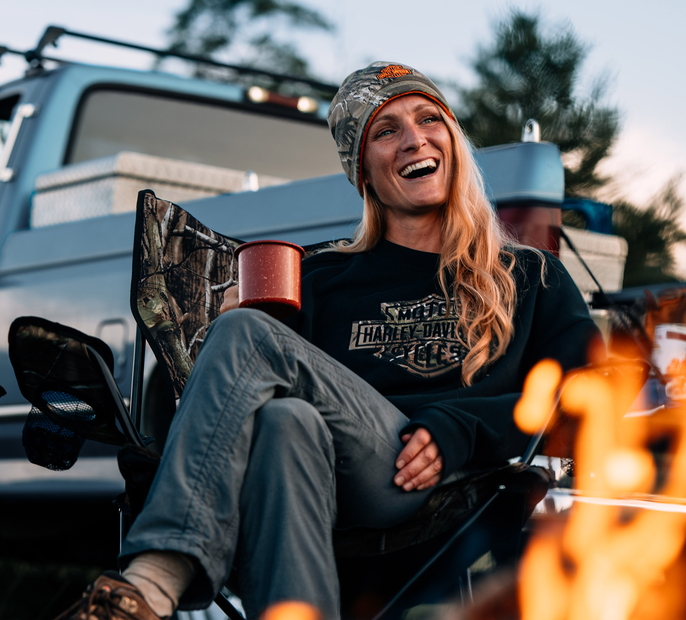 Women's Harley-Davidson x Realtree Graphic Crew | Harley-Davidson USA