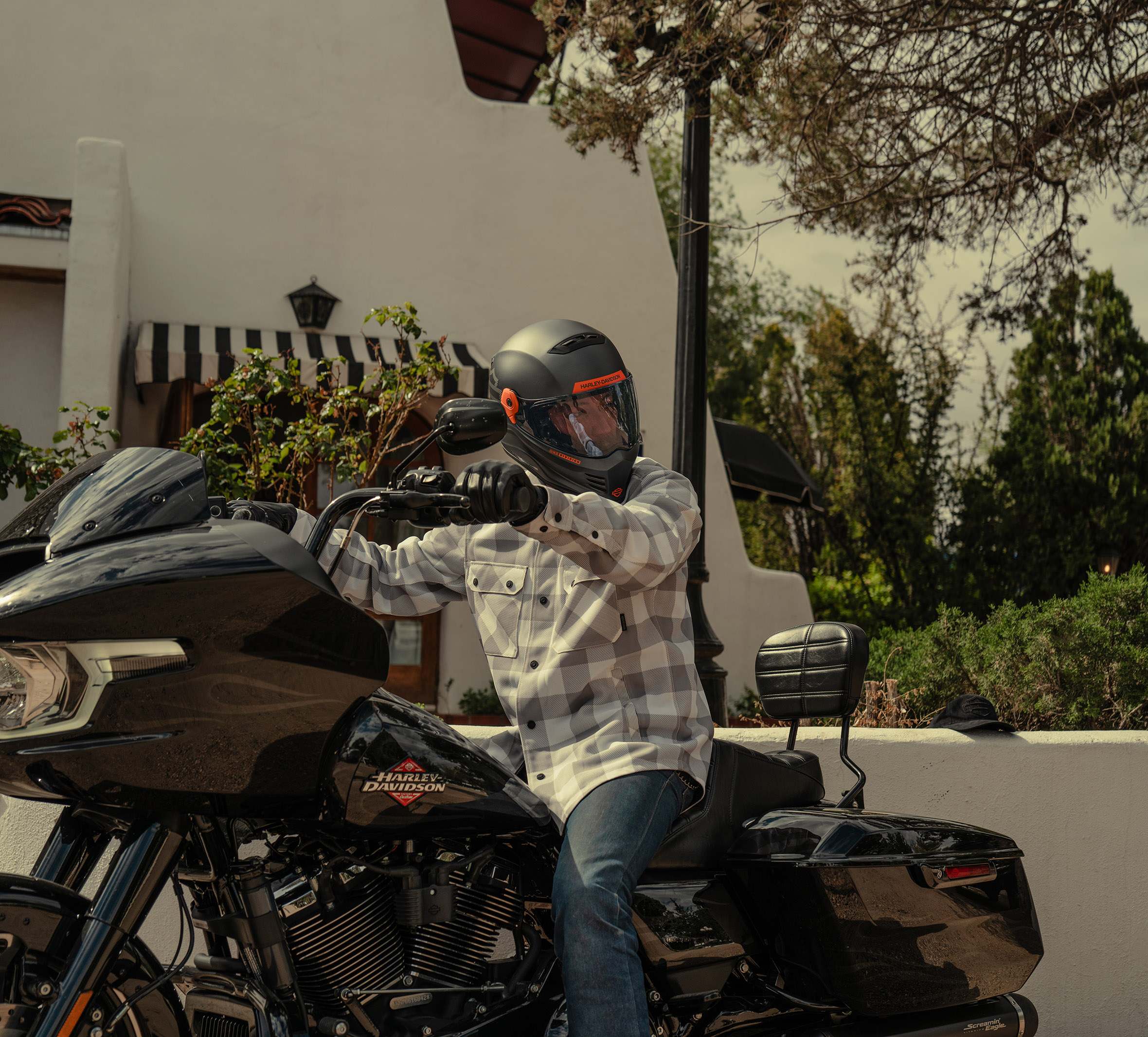 Men's H-D Operative Mesh Riding Shirt Jacket​