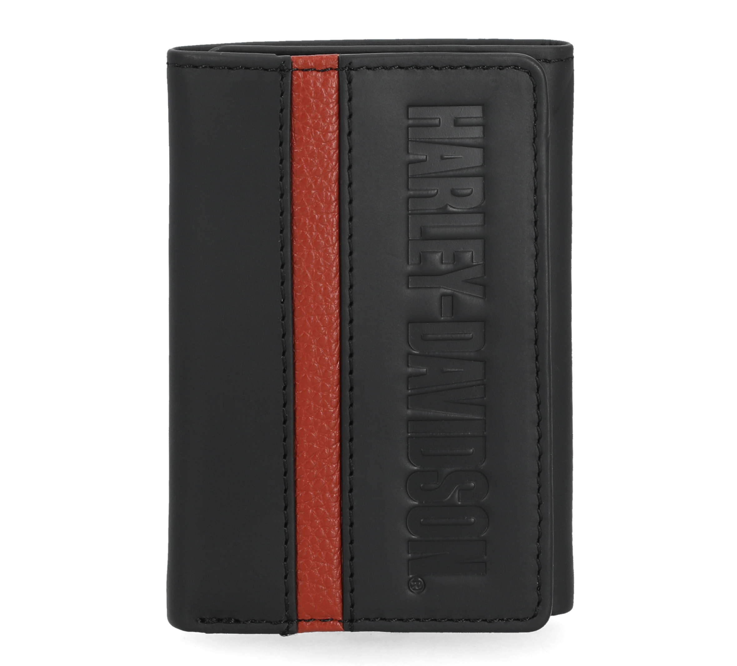 Harley-Davidson Center Block Trifold Wallet