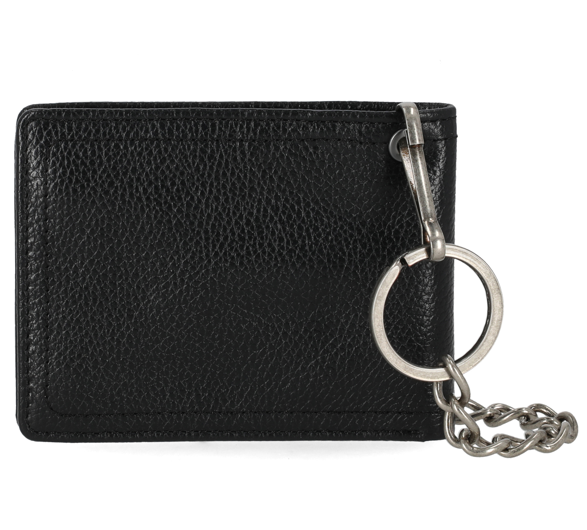 Open Bar & Shield Slim BiFold Chain Wallet