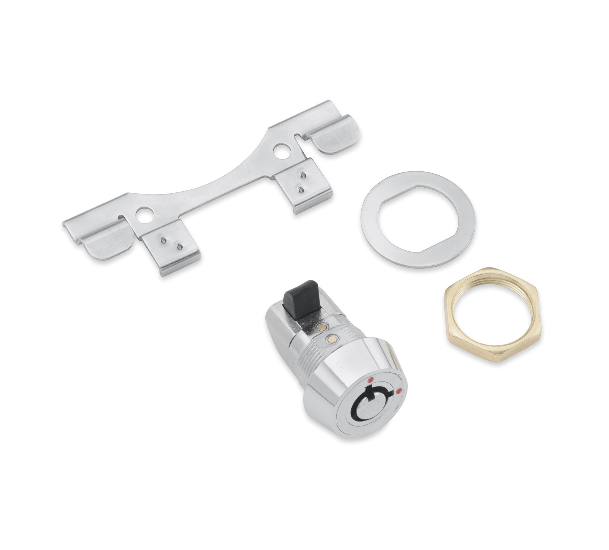 Push-Button Fuel Tank Console Door Release