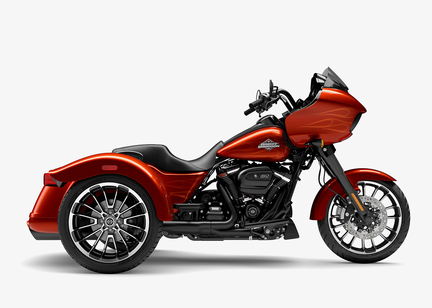 Motorcycle beauty shot