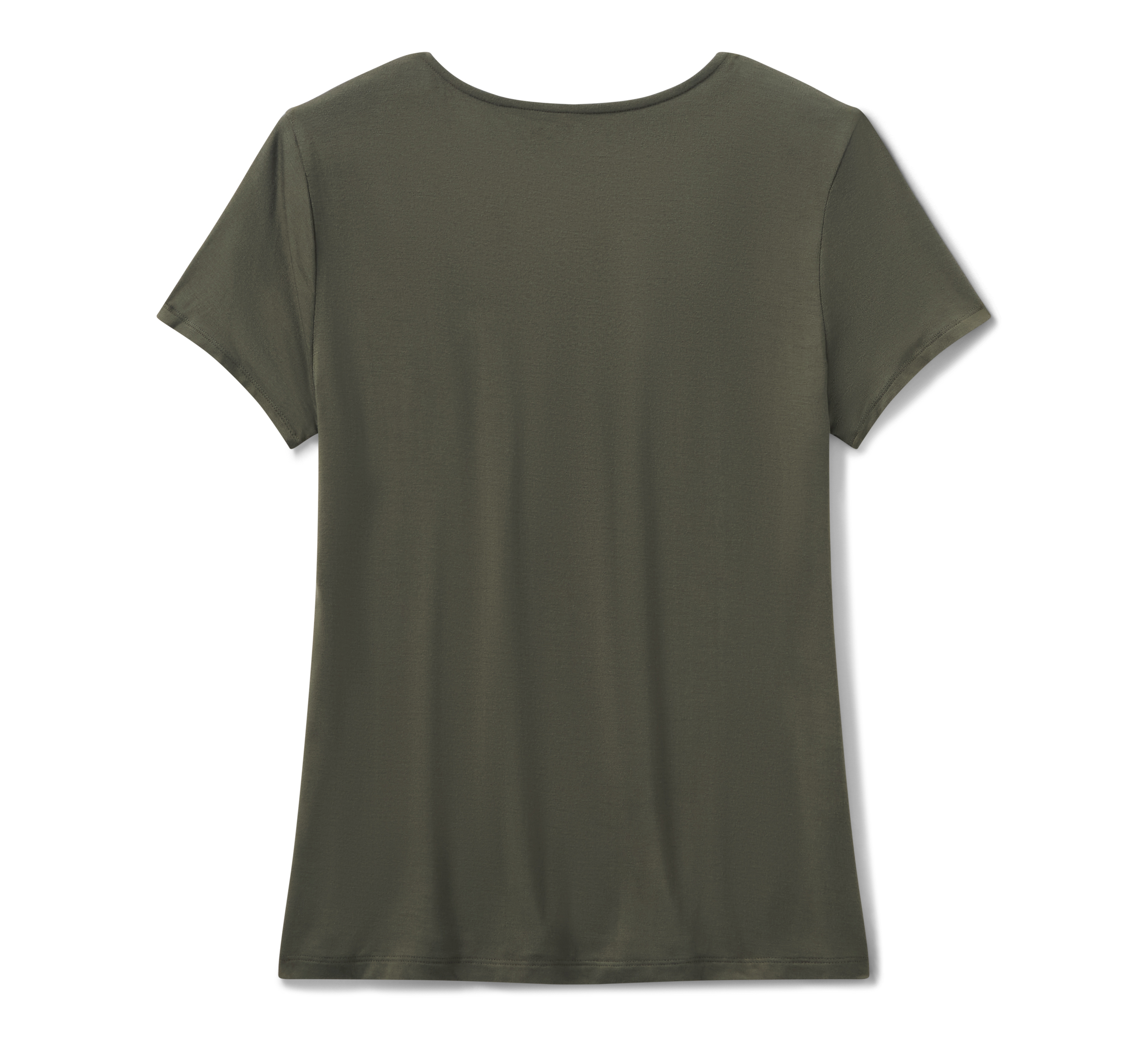 Women's Bling Dark Angel Short Sleeve Laced Front Tee