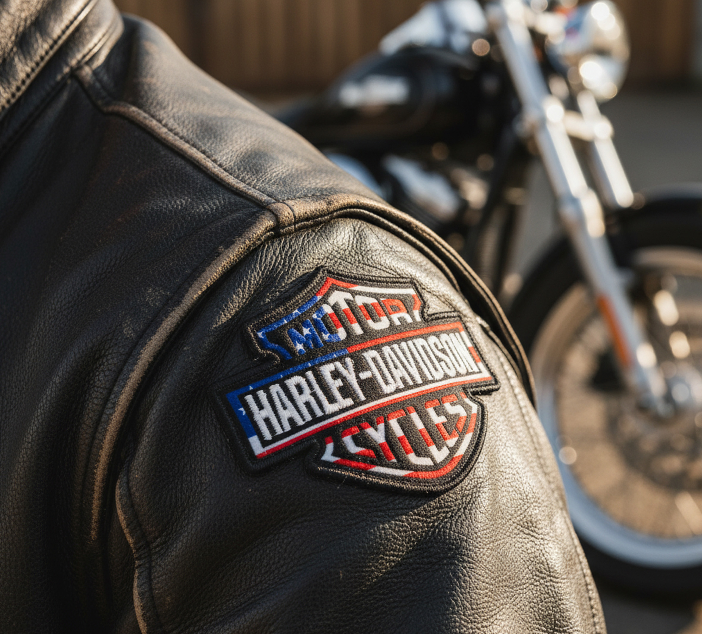 3.5” Red, White and Harley™ Patch | Harley-Davidson USA