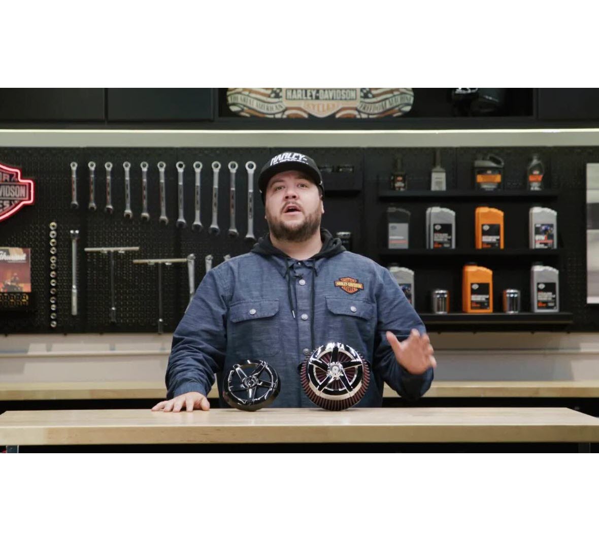 Screamin' Eagle Extreme Air Cleaner – Circle