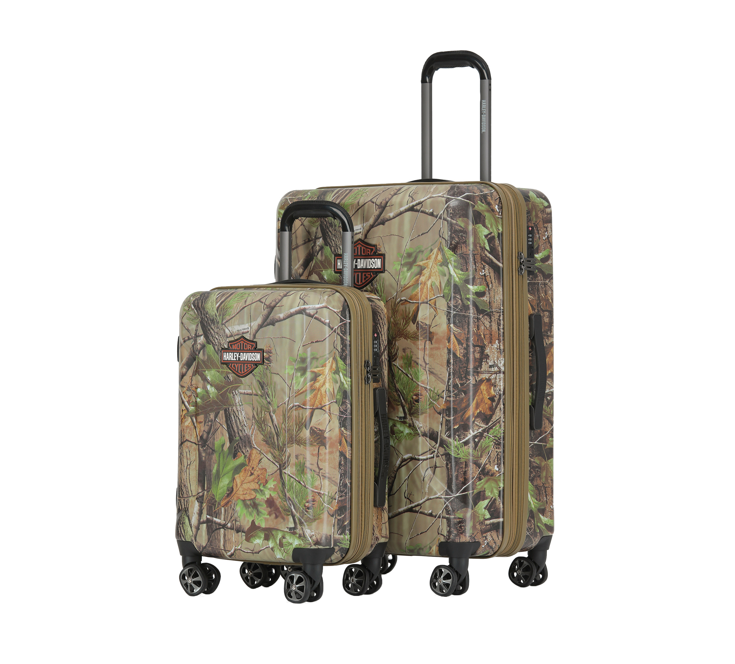 Harley-Davidson x Realtree Touring Hardside 2 Piece Luggage Set