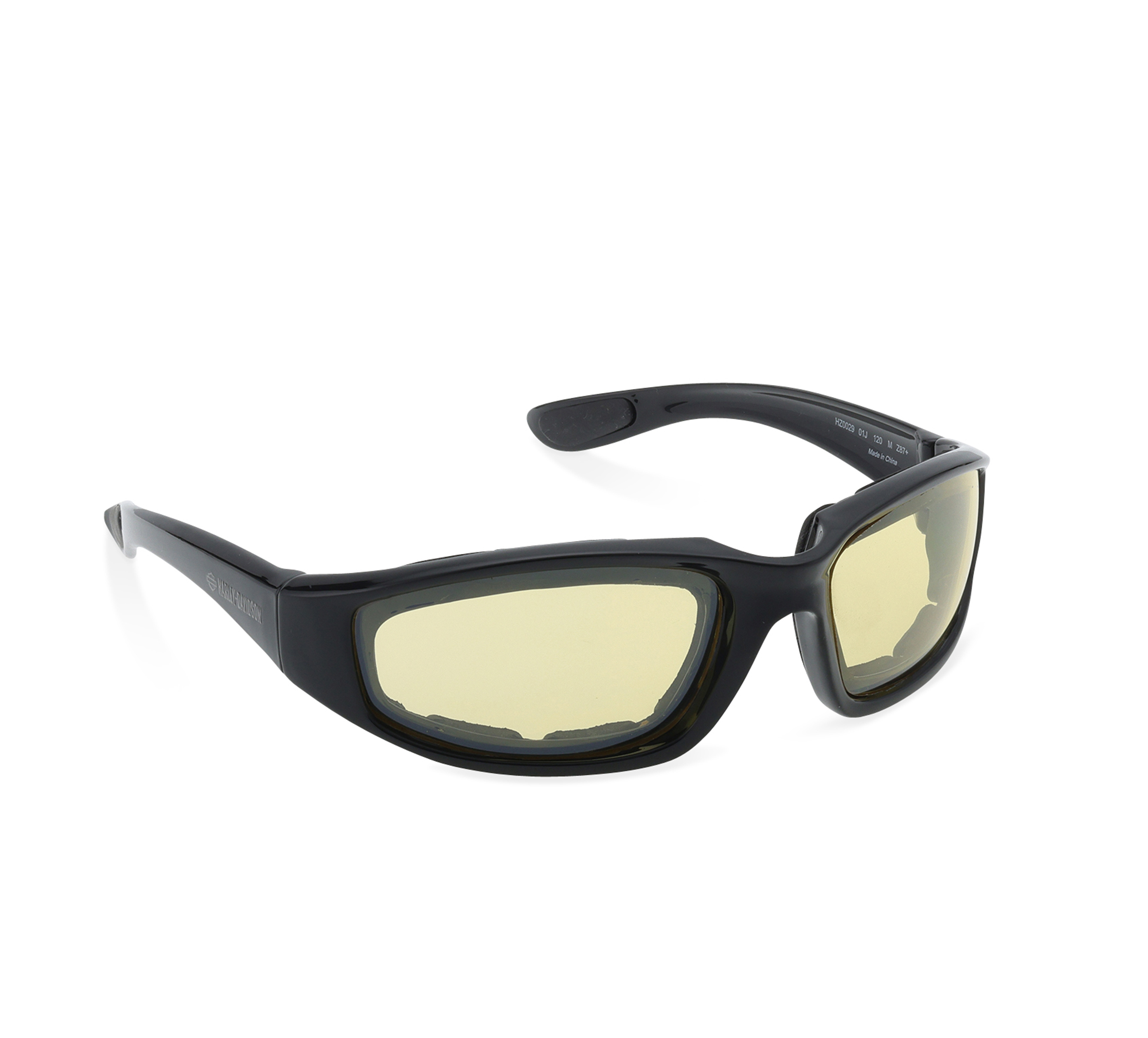 Checker Oval Motorcycle Riding Wrap Sunglasses