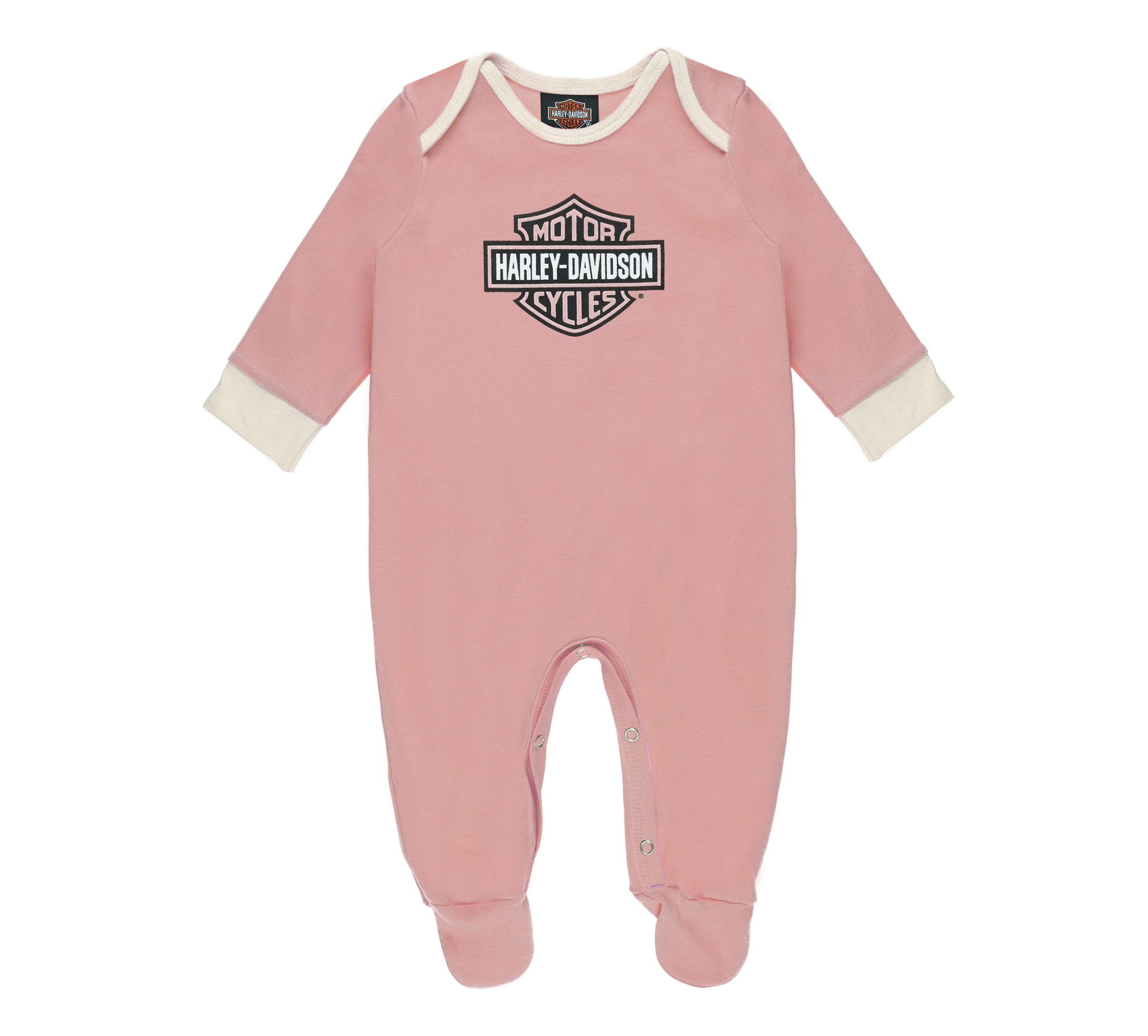 Infant Girls Knit Footed Coverall