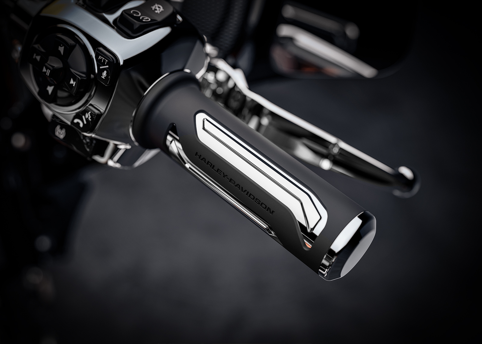 Poignées chauffantes du modèle CVO Street Glide 2026