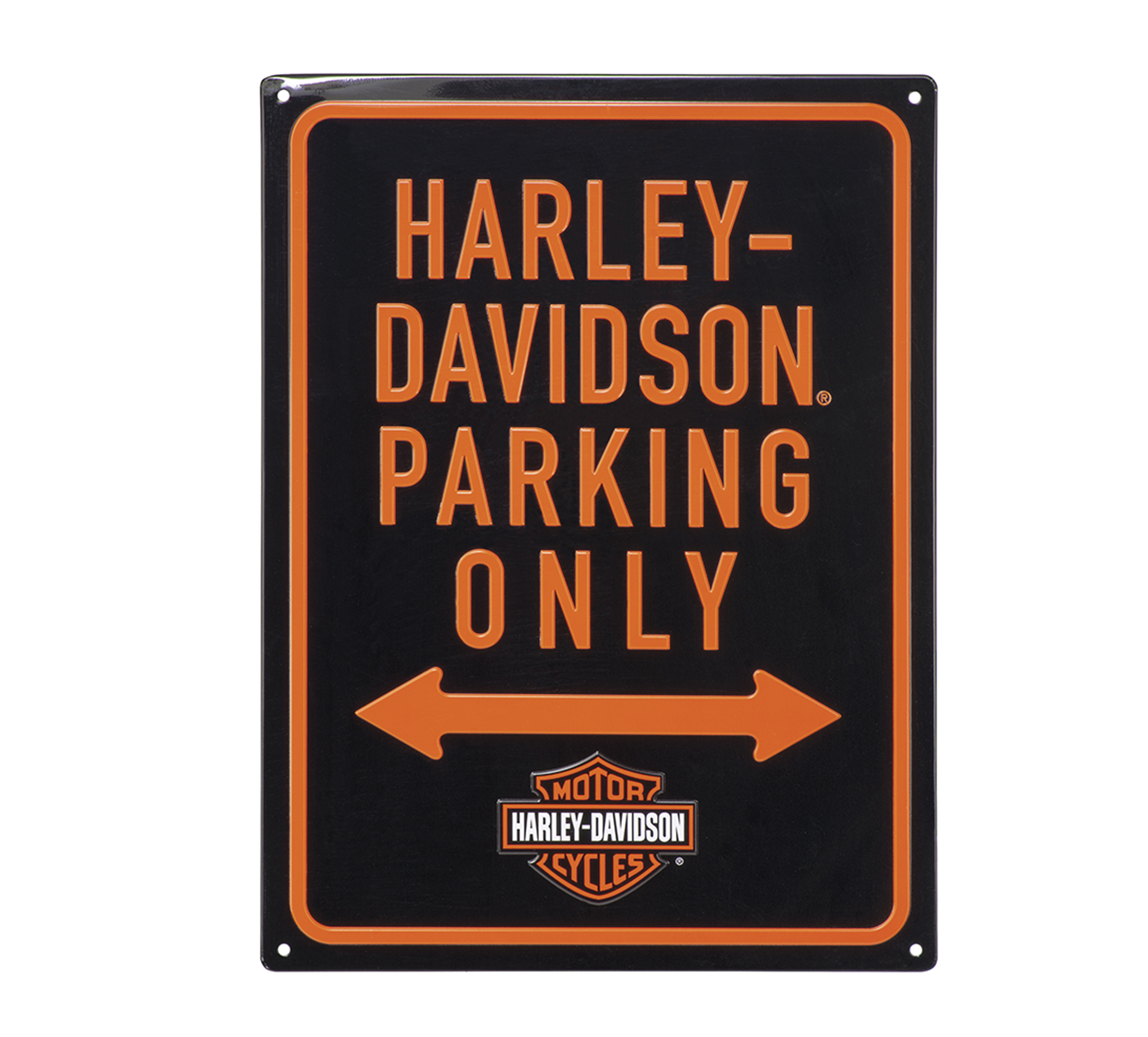 H-D Parking Only Tin Sign