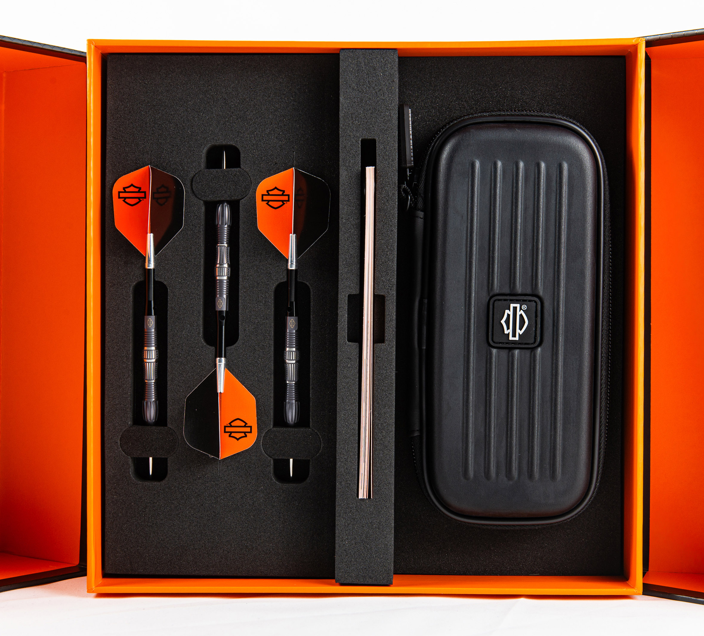 H-D EV-O-LUTION Laser Engraved Tungsten Boxed Dart Set