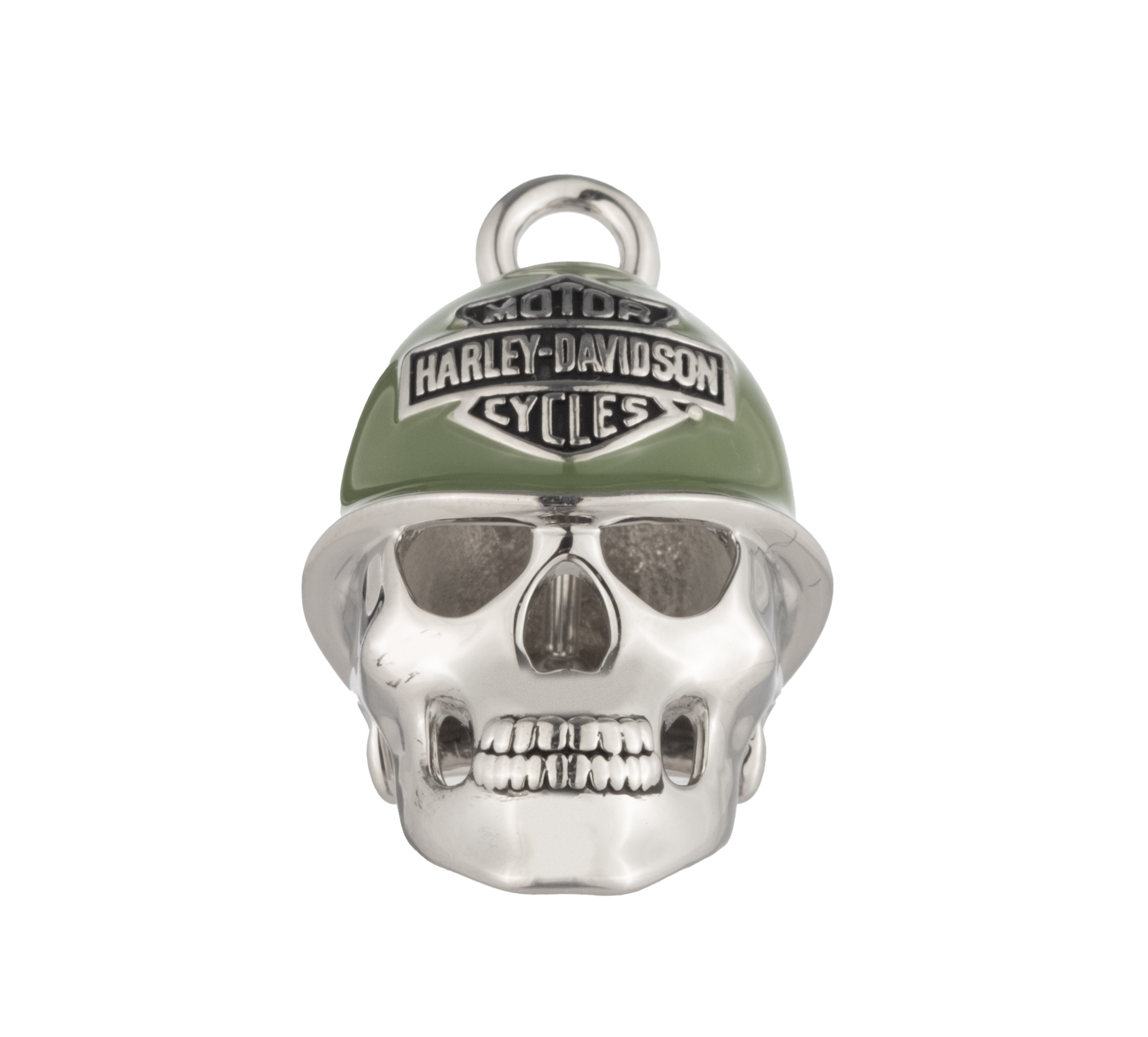 Military Helmet Skull Ride Bell