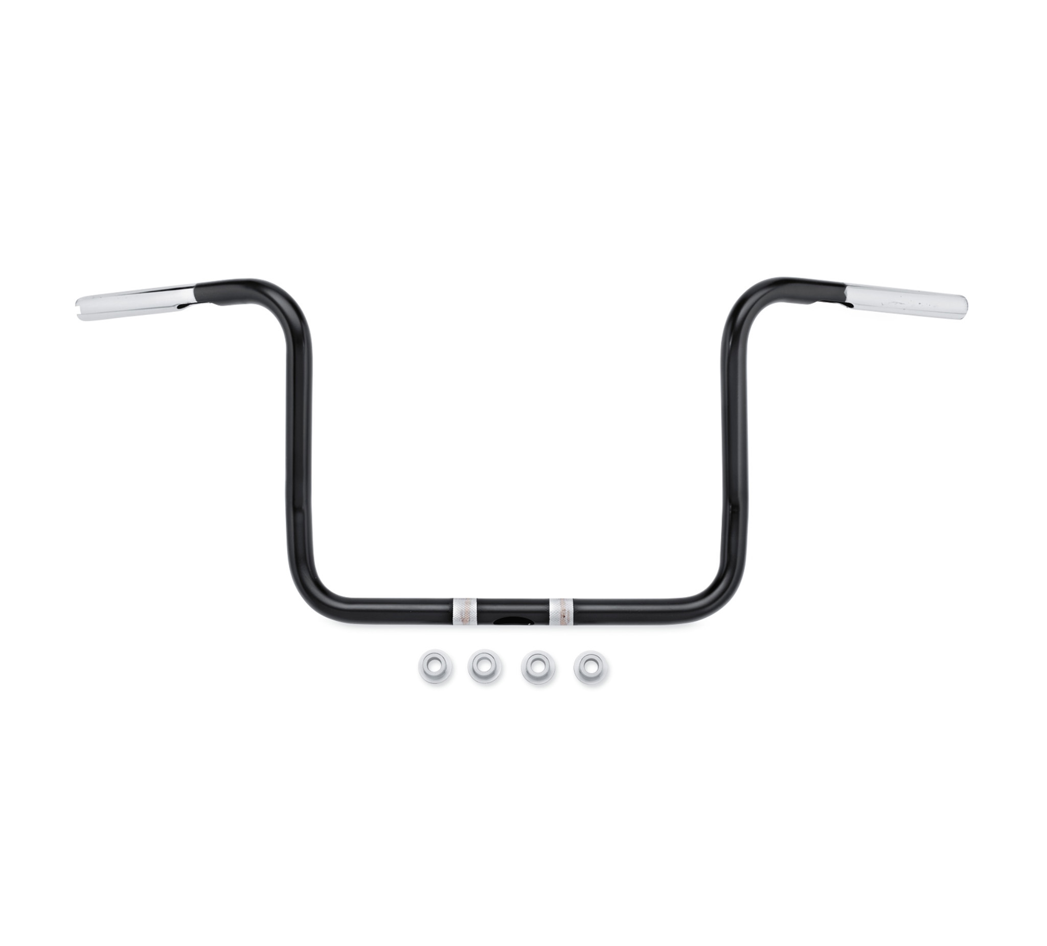 Satin Black Batwing Mini-Ape Handlebar