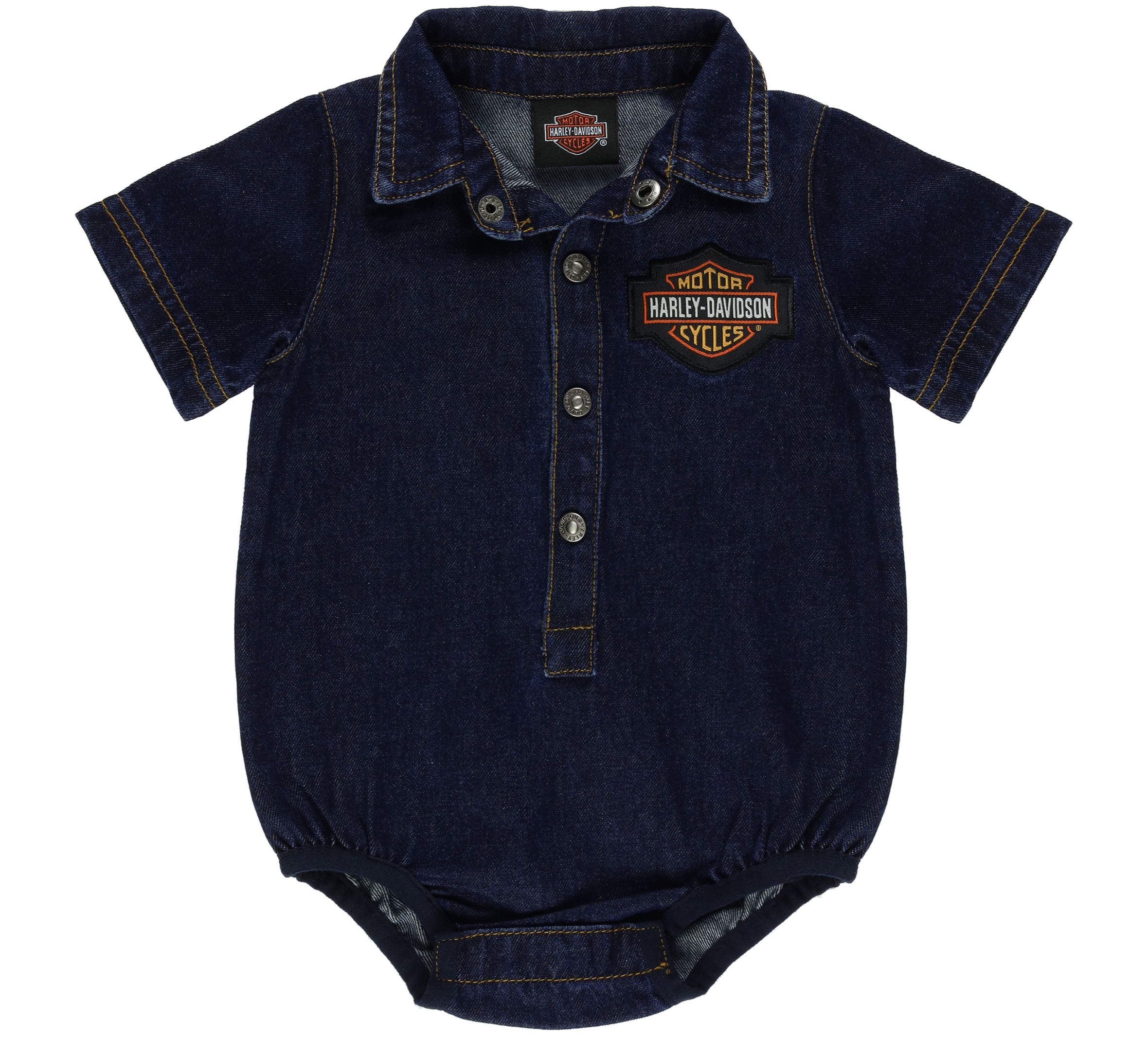 Infant Girls Bar & Shield Denim
