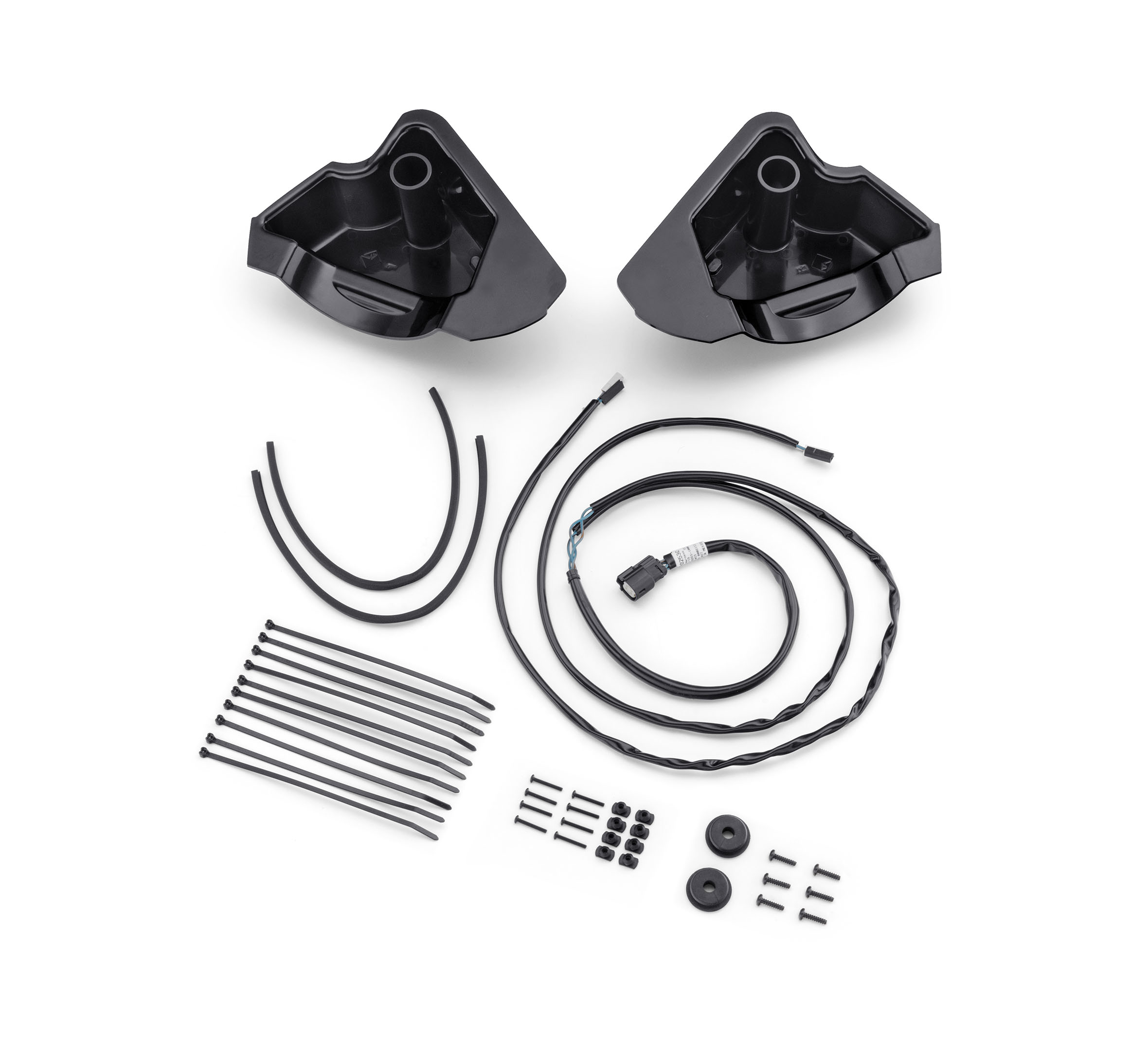 Harley-Davidson Audio powered by Rockford Fosgate - Air-Cooled Lower Speaker Installation Kit