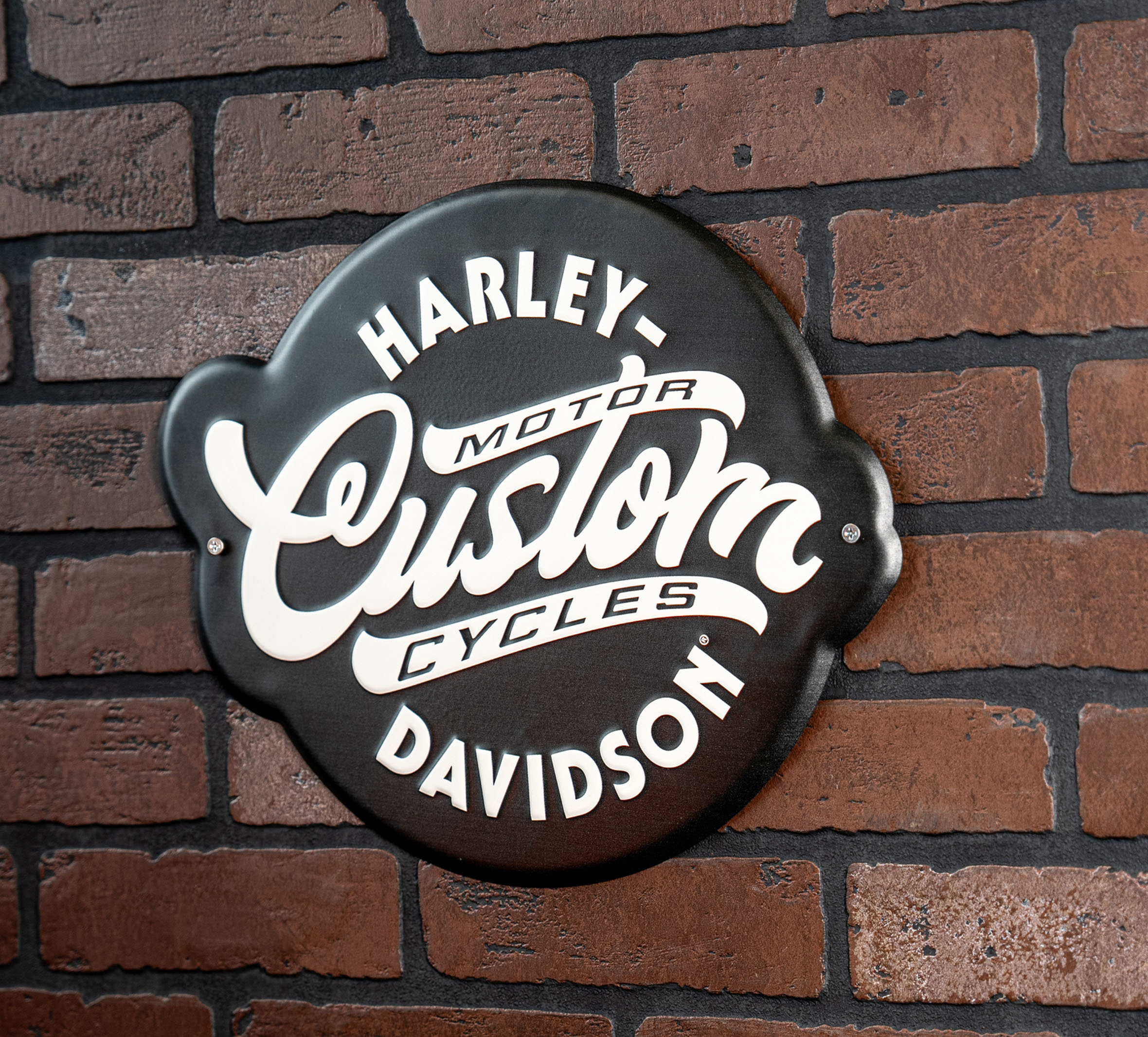 Custom Motorcycles Metal Sign