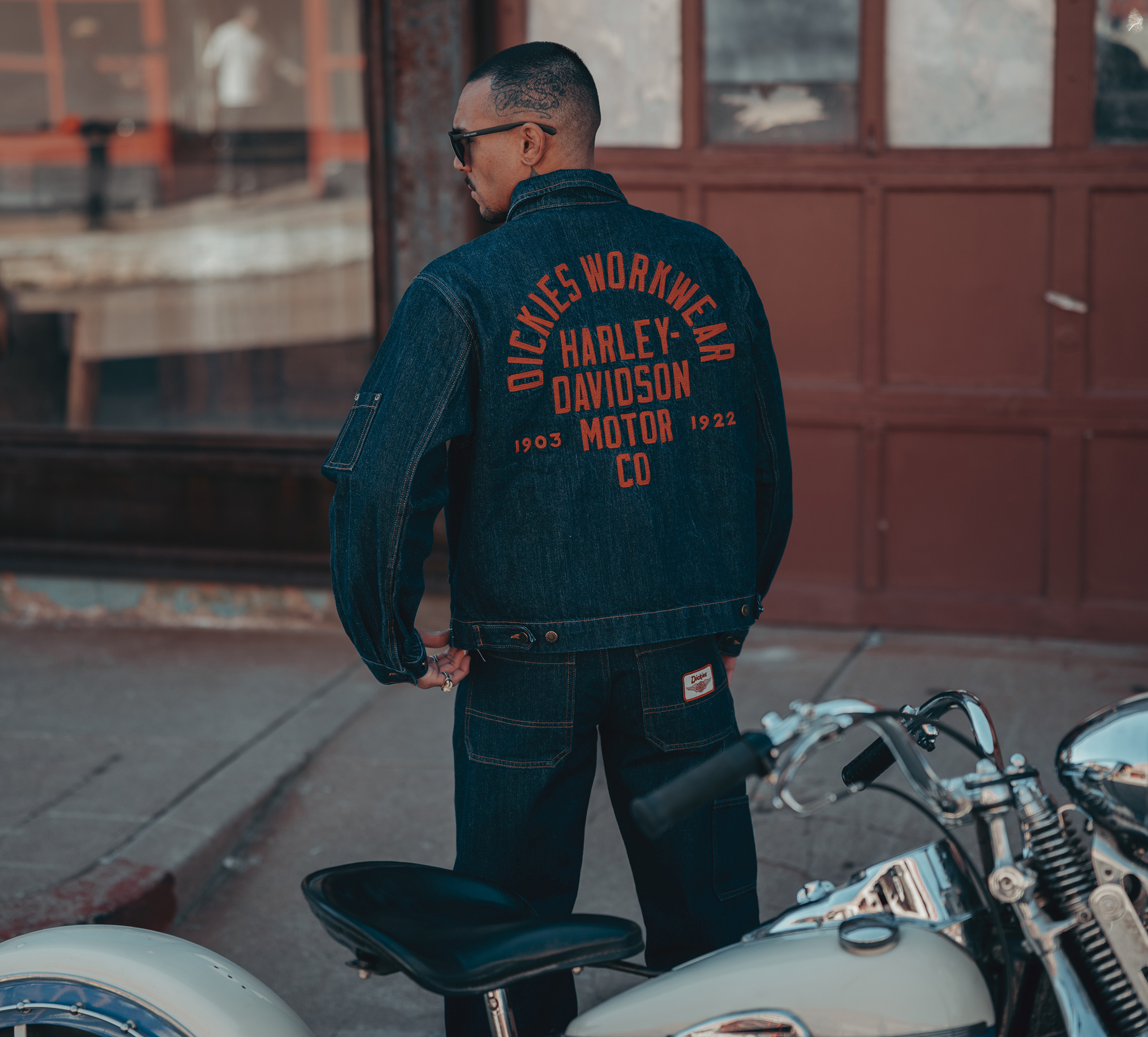 Dickies x H-D Boxy Denim Jacket