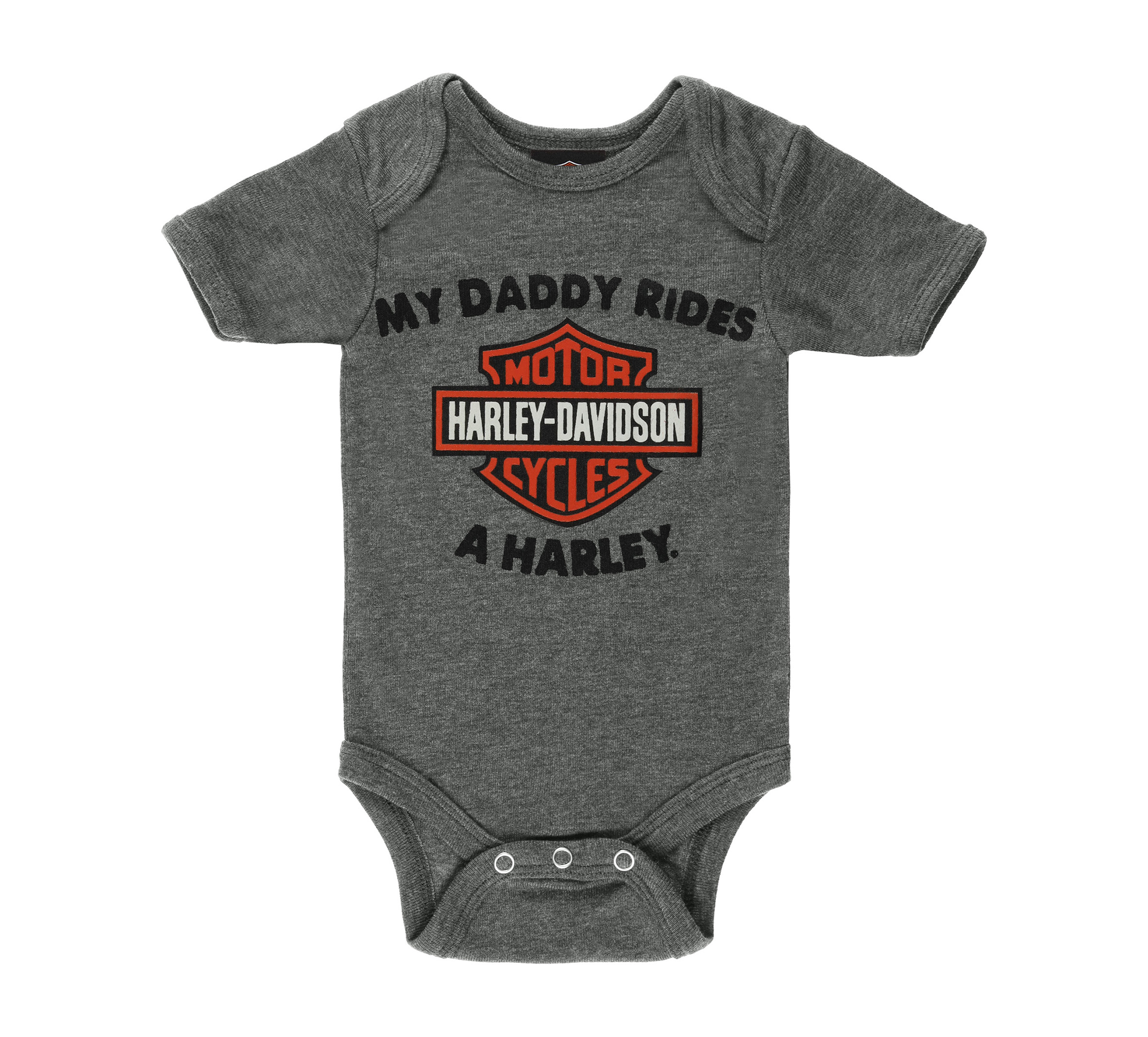 Infant Boys Daddy Rides a Harley Rib Bodysuit 2 Pack