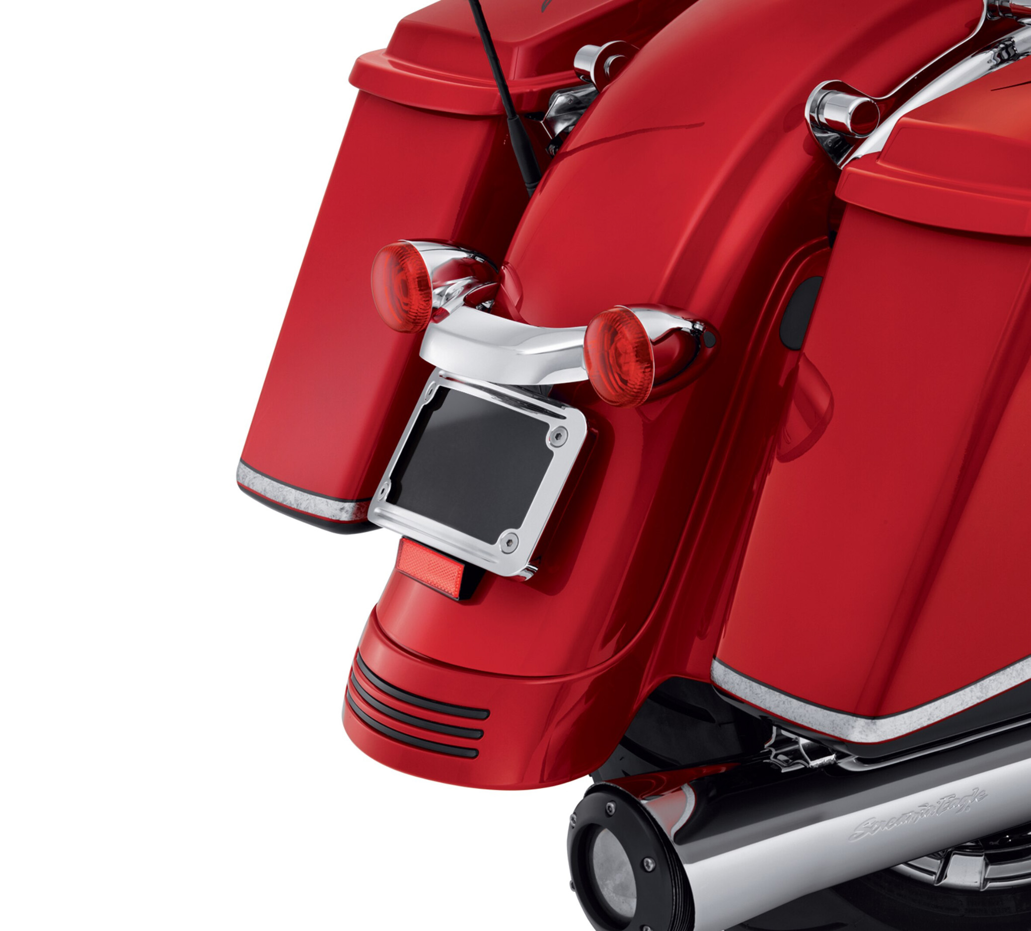 Curved License Plate Frame