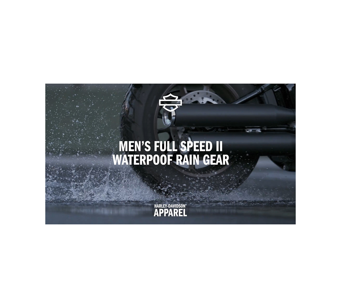 Men's Full Speed II Waterproof Rain Jacket