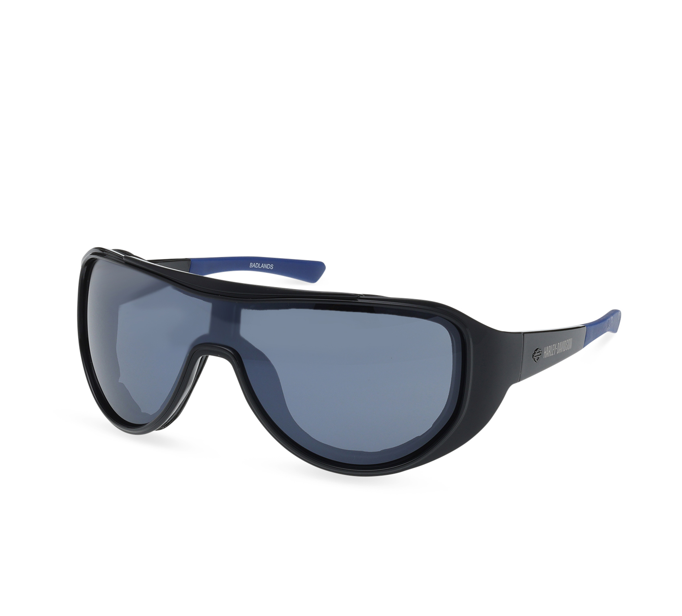 Badlands Aviator Motorcycle Riding Wrap Performance Sunglasses