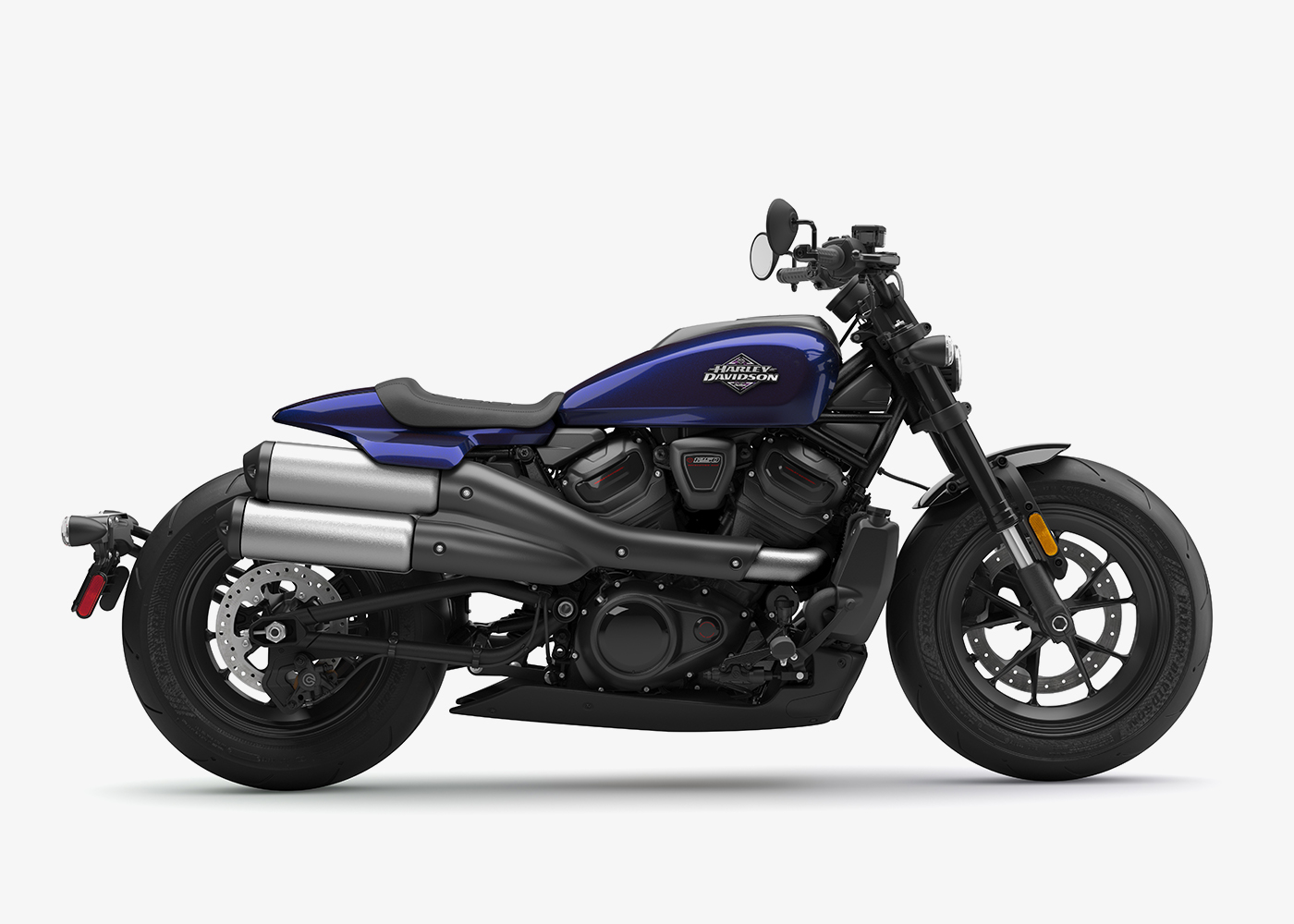 Motorcycle beauty shot