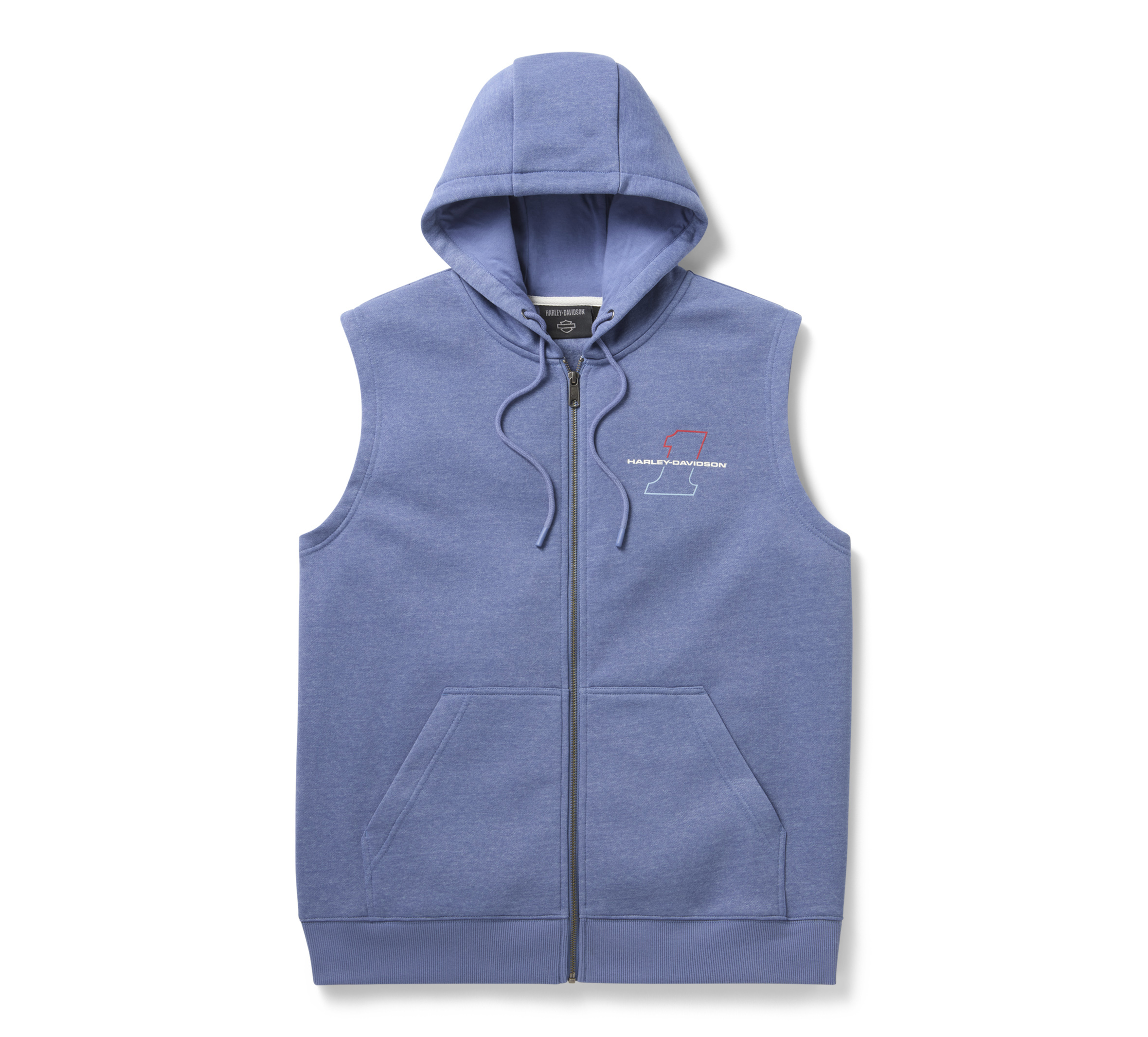 Men's Liberty Eagle Sleeveless Zip Hoodie