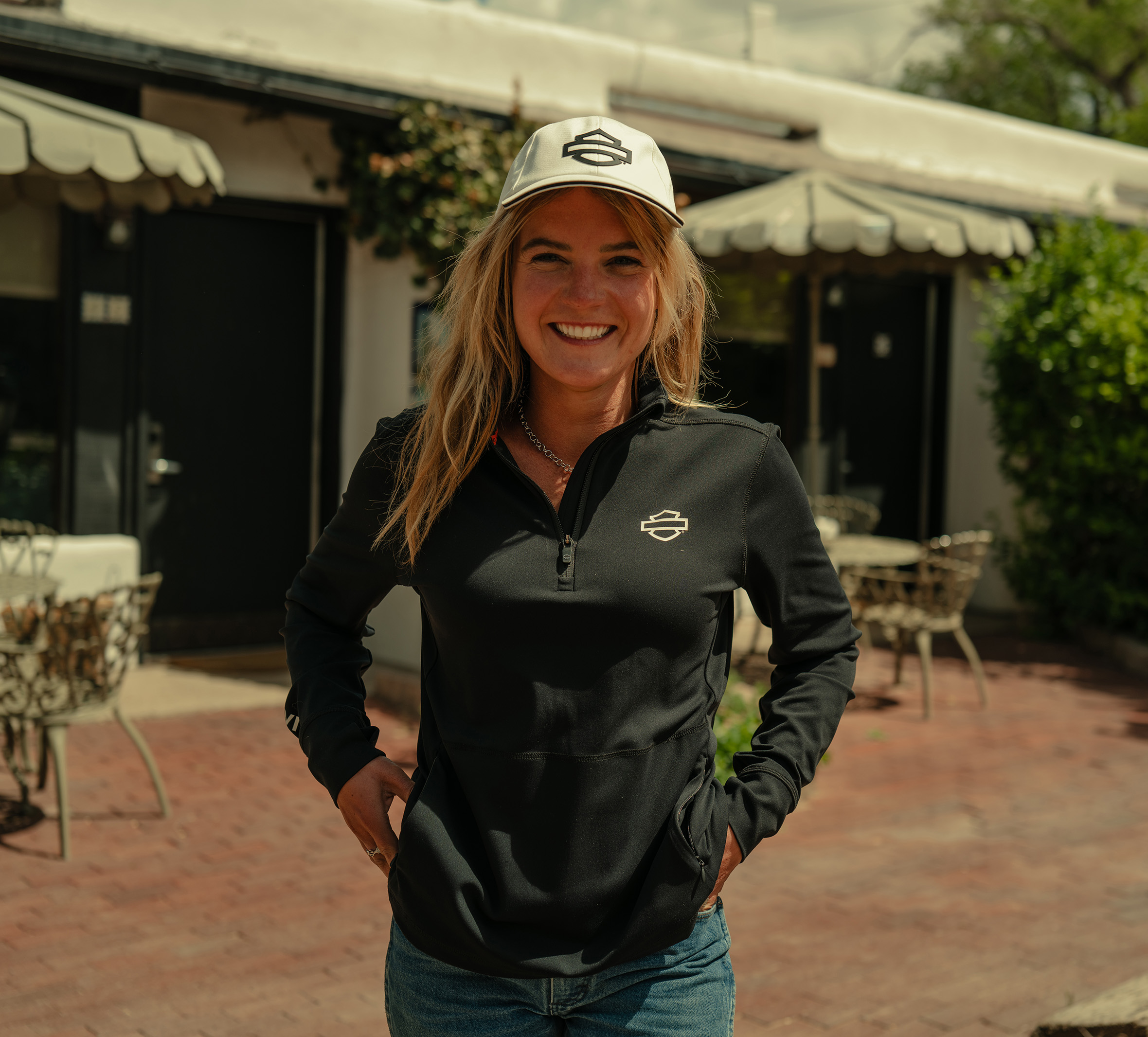 Women's H-D TECH 3/4 Zip Pullover