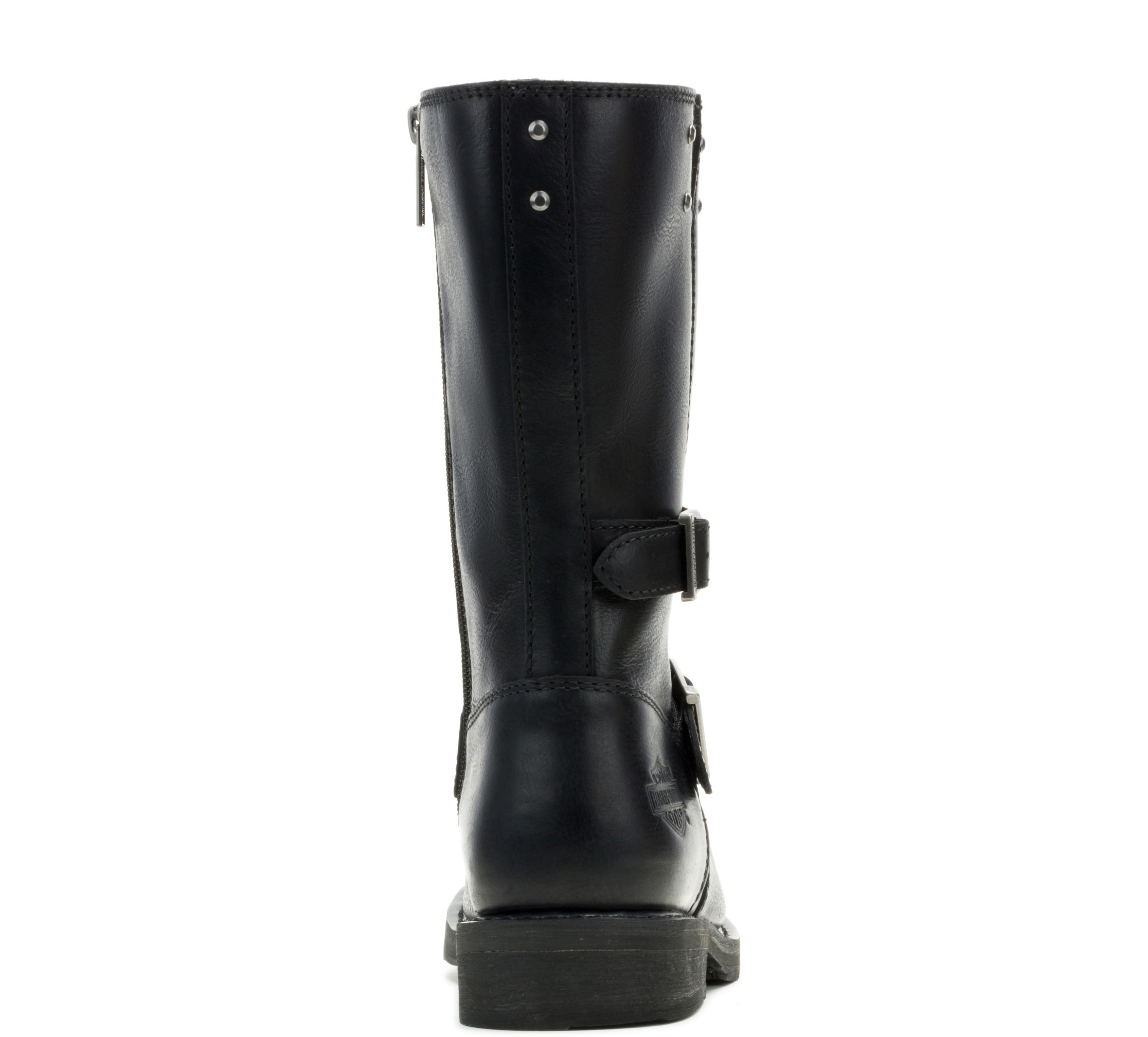 Harley-Davidson Marconi Women's Motorcycle Boots - 5-Seam Leather Boots With 1.25" Wedge Heel