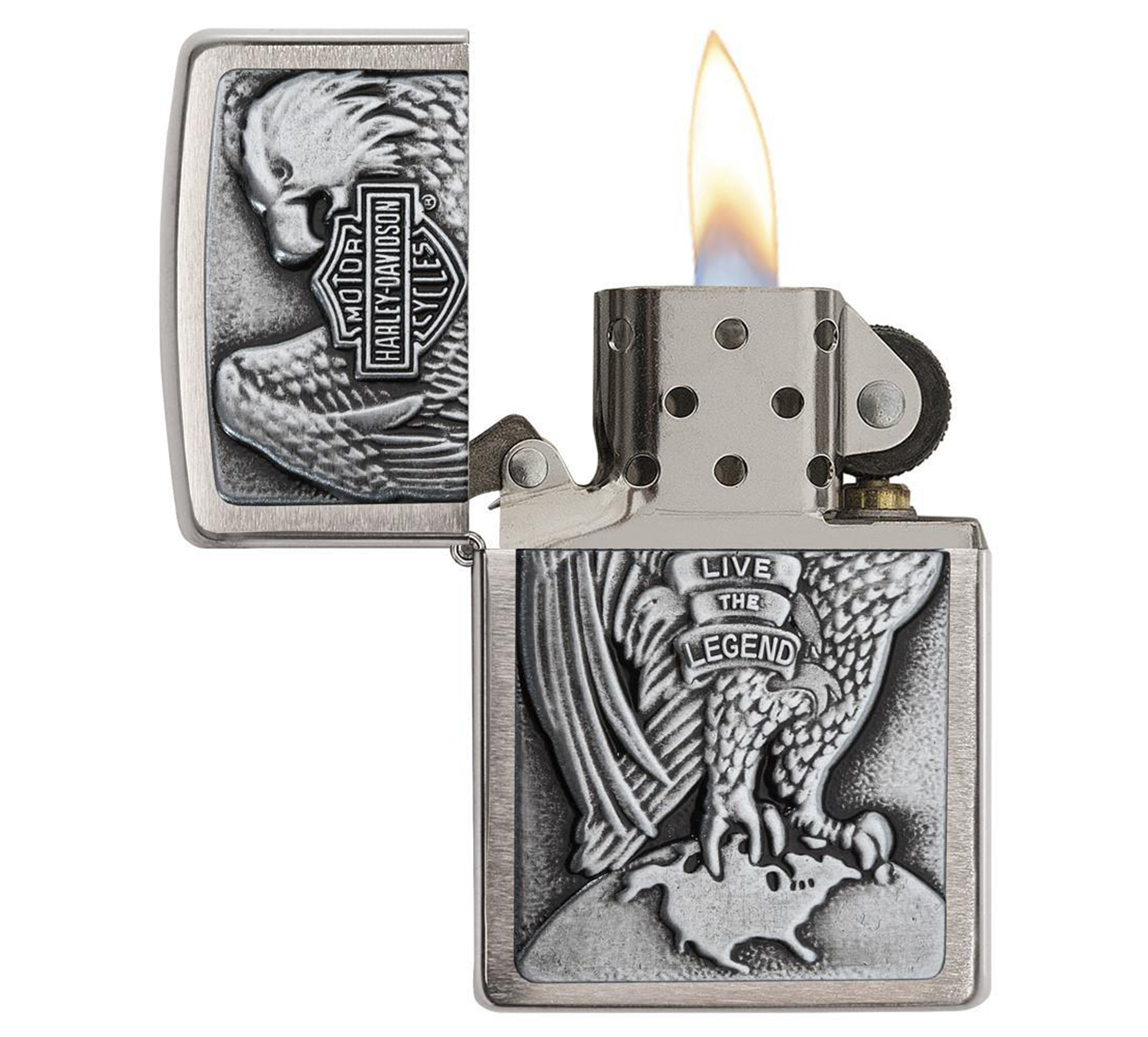 Harley-Davidson Majestic Eagle Emblem Windproof Lighter