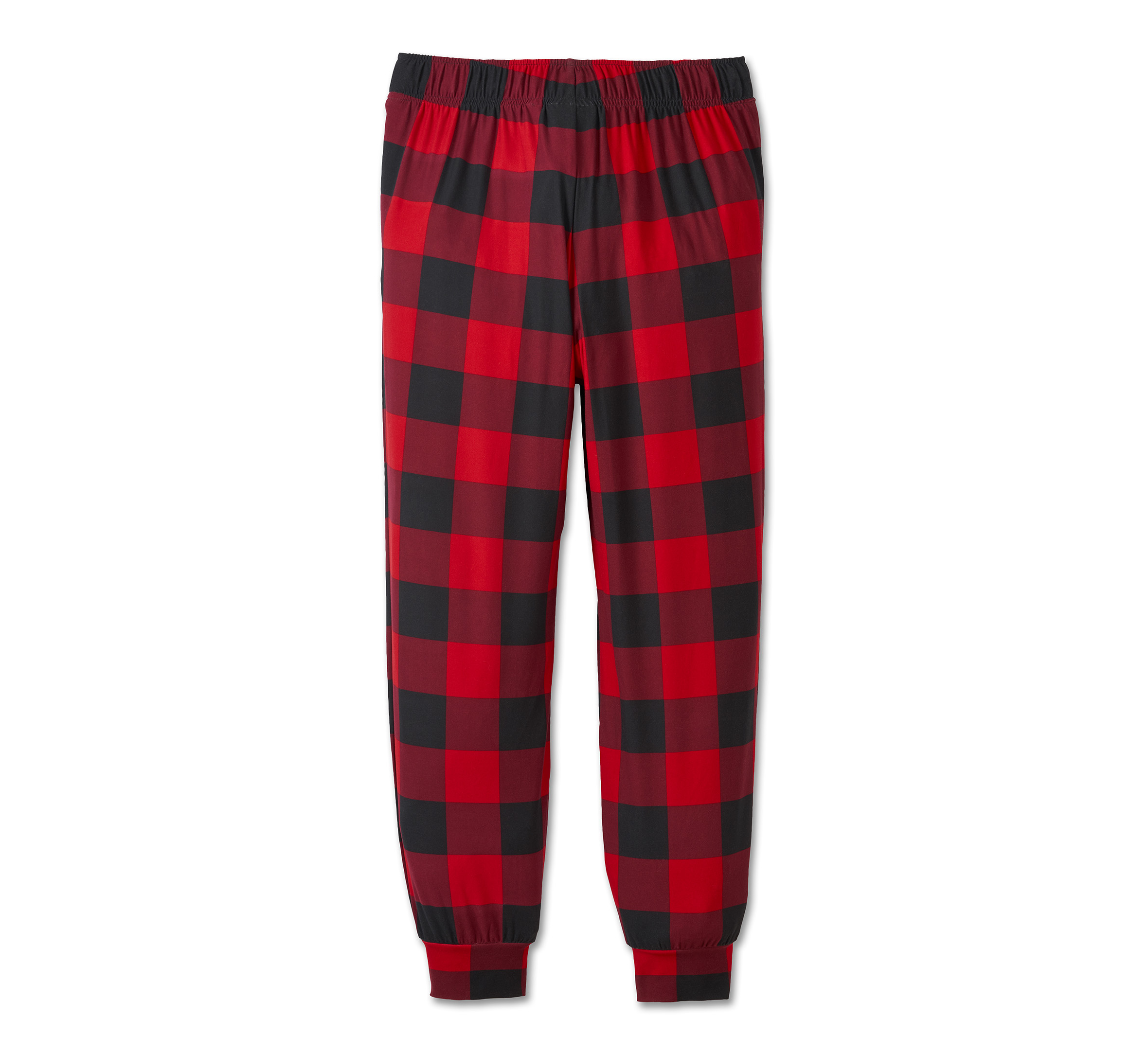 Bar & Shield Plaid Long Sleeve Pajama Set