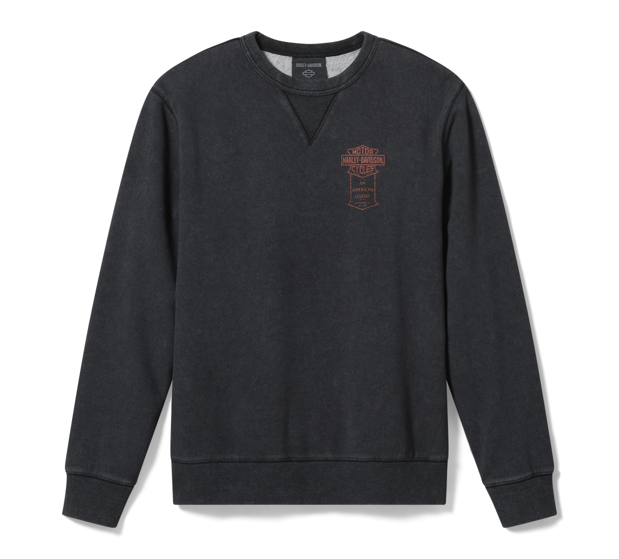 Men's H-D Deflector Crew Riding Fleece | Harley-Davidson USA