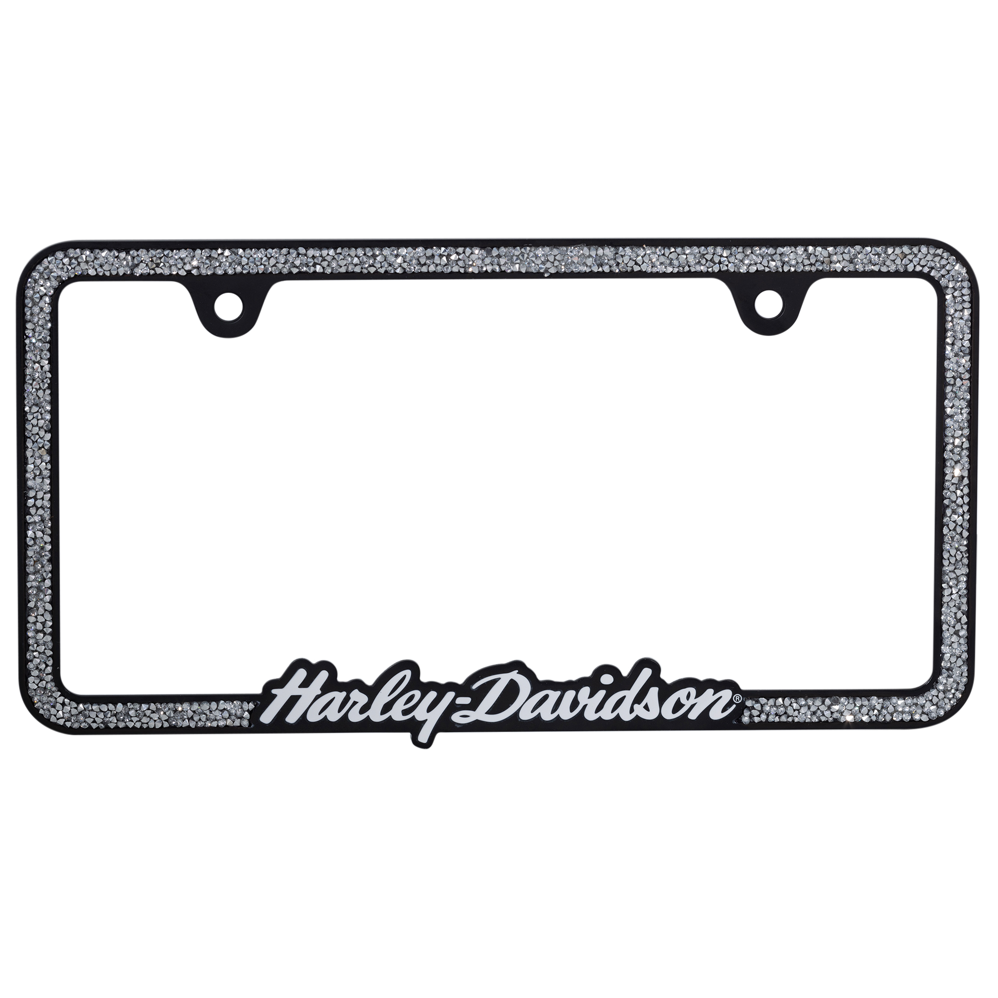 Crushed Gems with Script License Frame