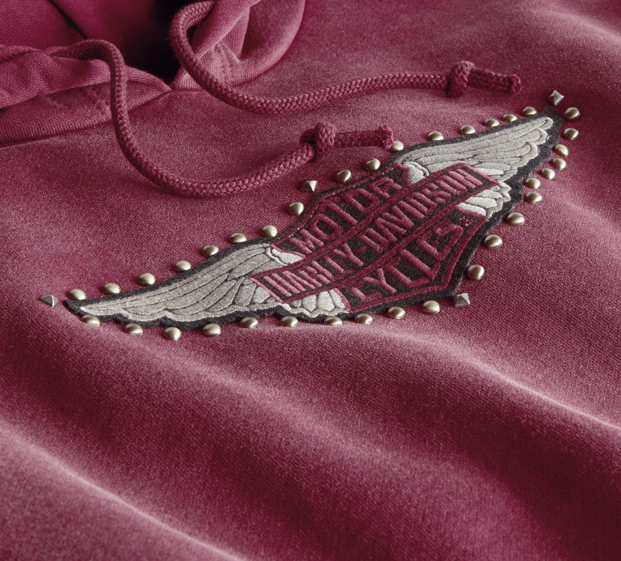 Women's Studded Wing Pullover Hoodie