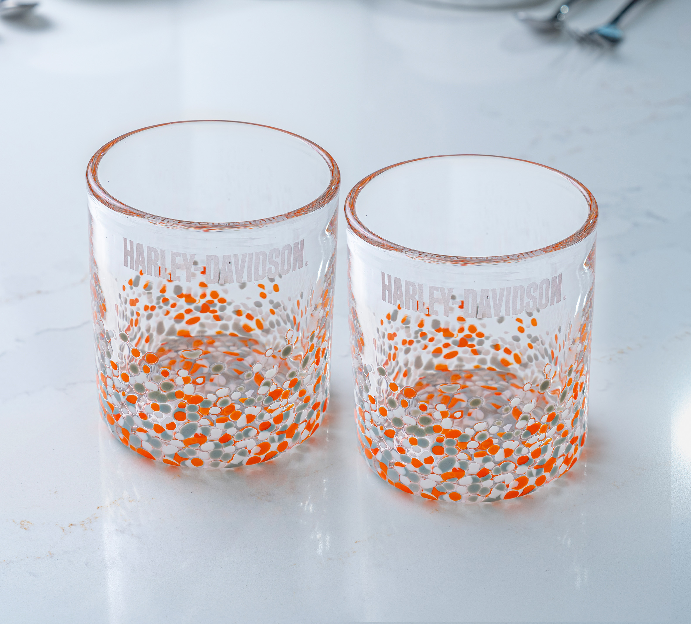 Confetti DOF Glass Set of 2