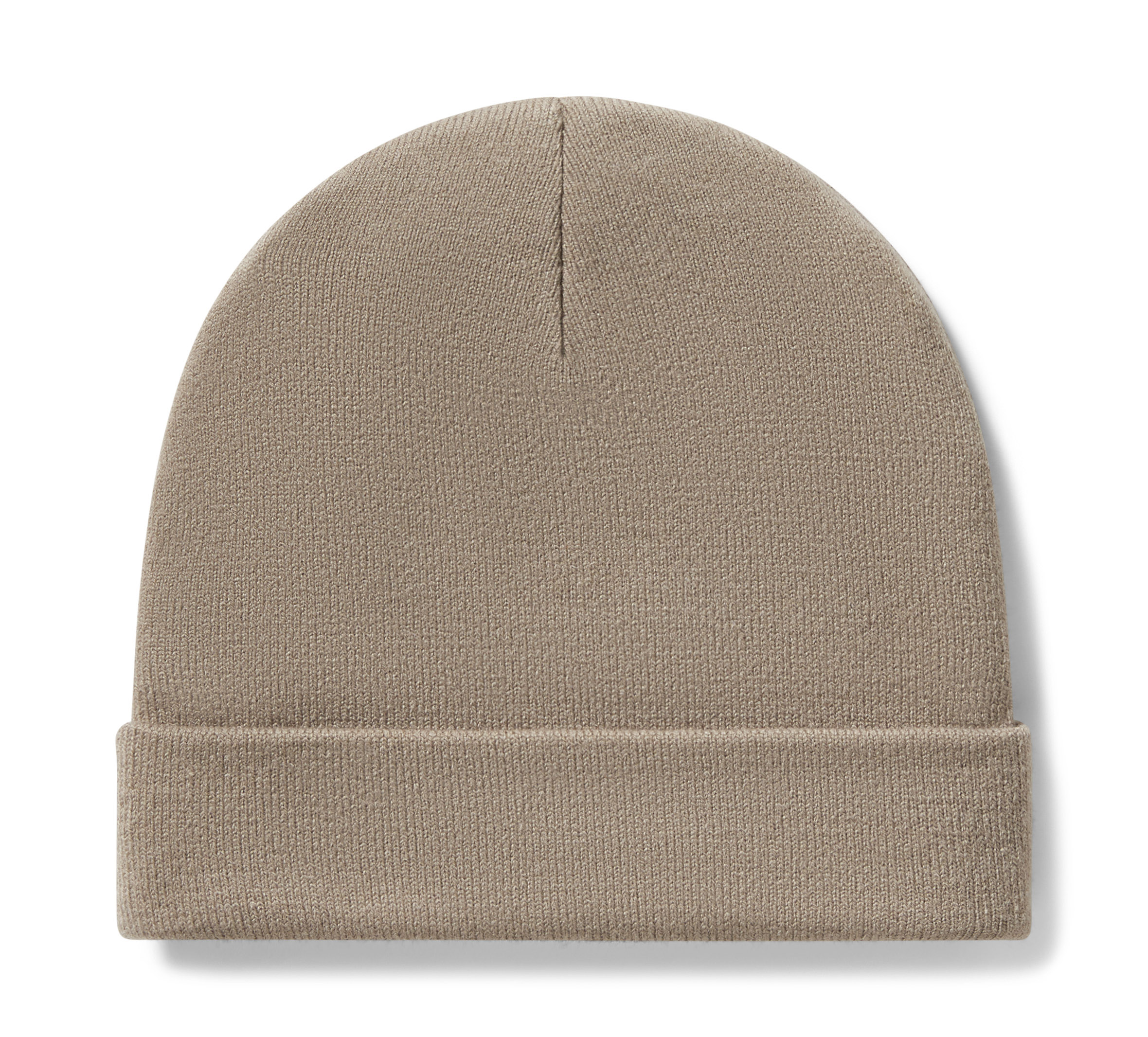 Men's Oversized Bar & Shield Beanie