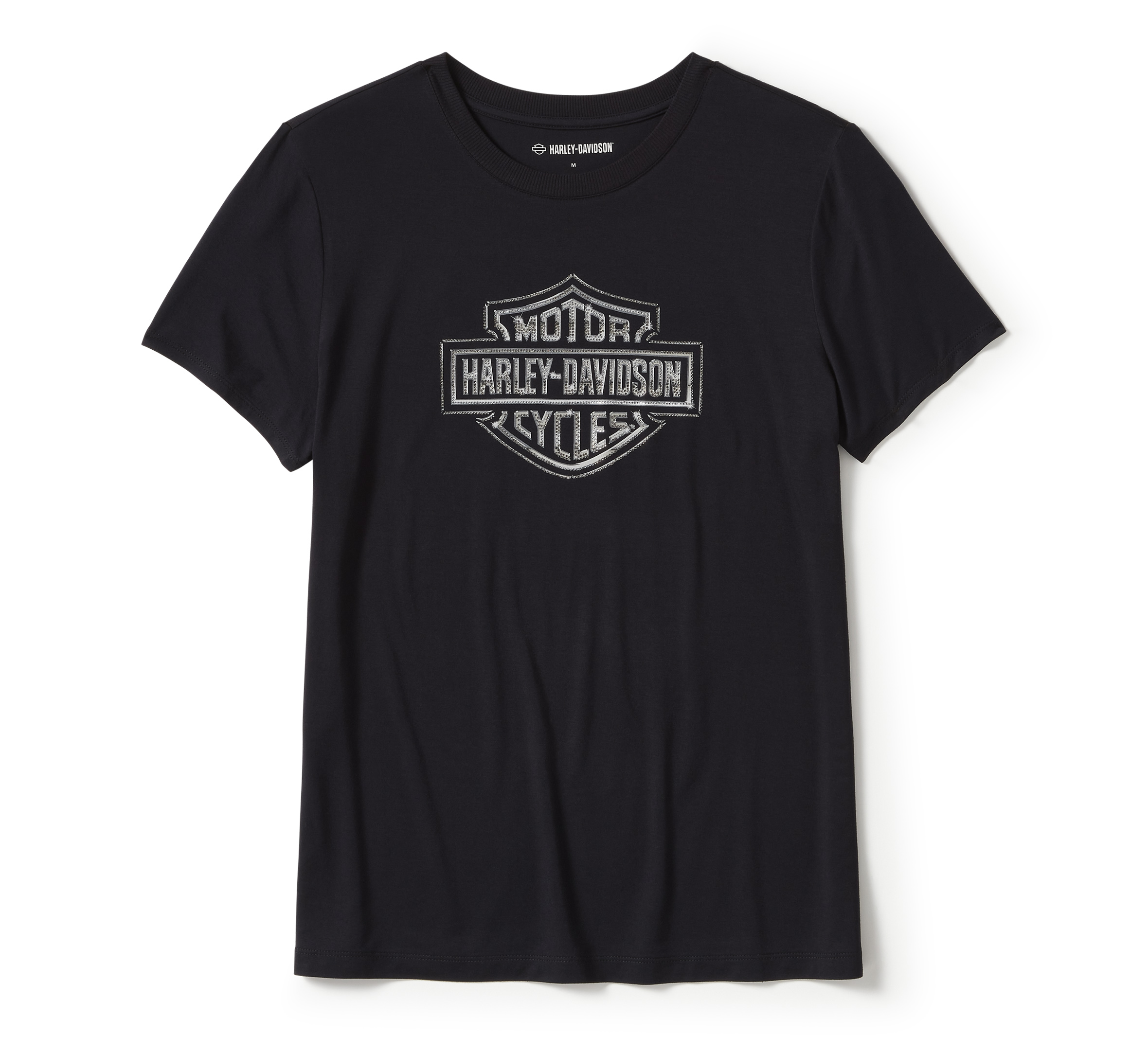 Women's Trademark Bar & Shield Bling V-Neck | Harley-Davidson USA