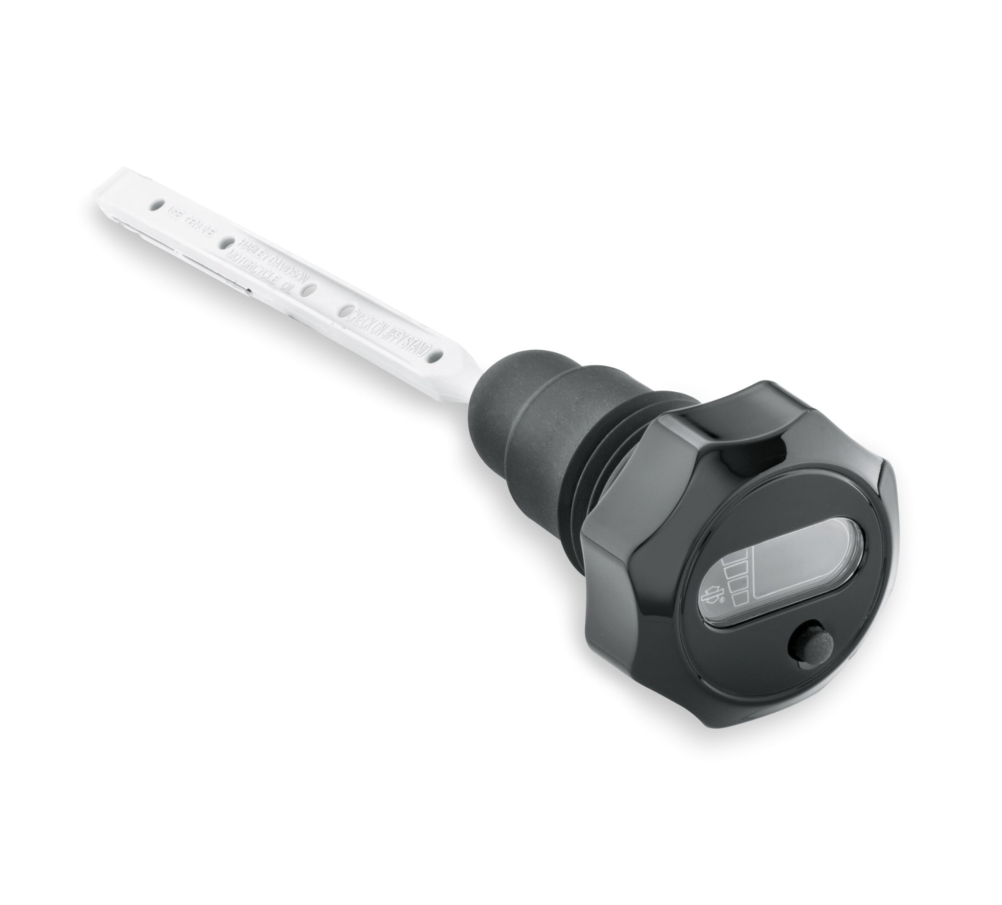 Oil Level and Temperature Dipstick with Lighted LCD Readout