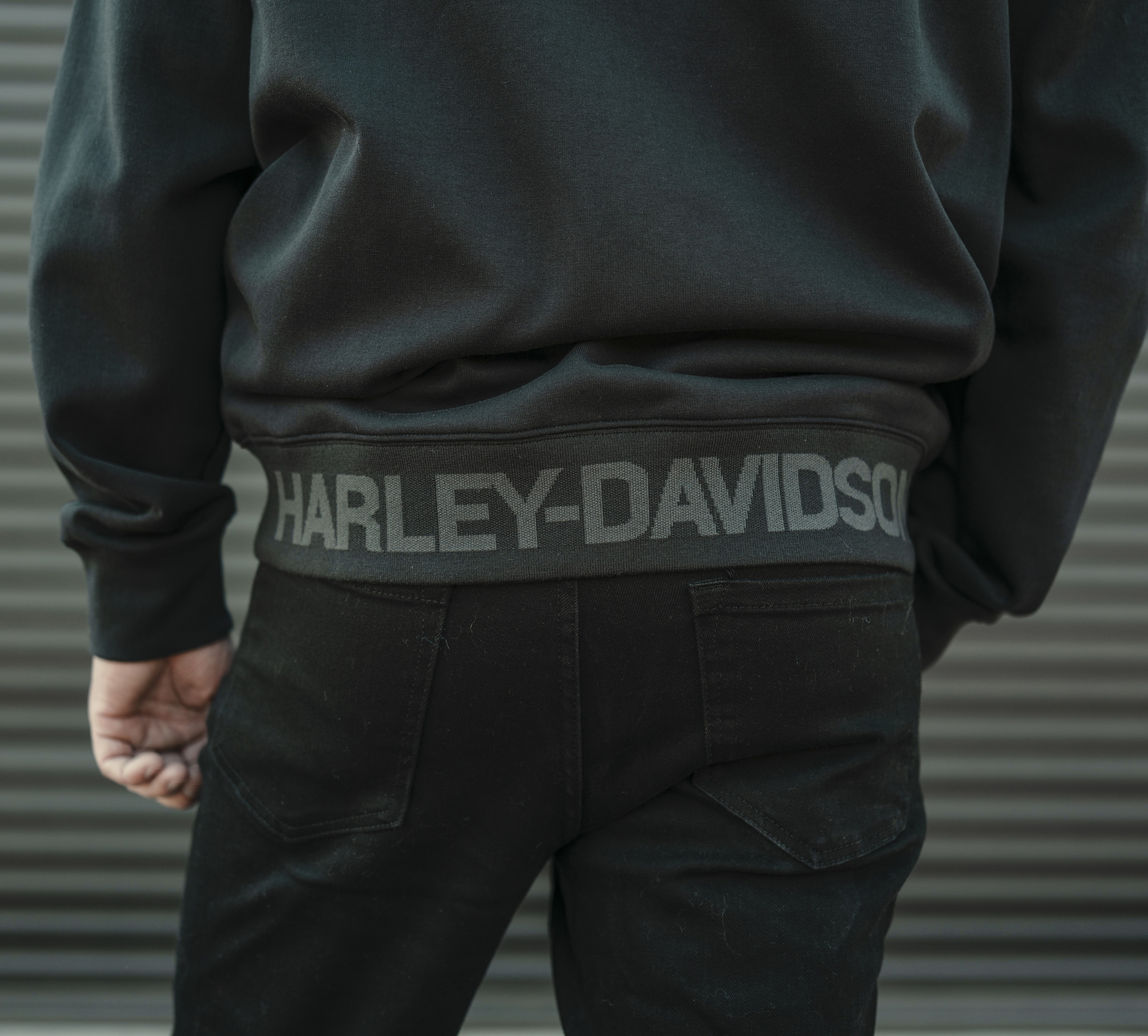 Felpa da uomo con cappuccio e zip H-D TECH