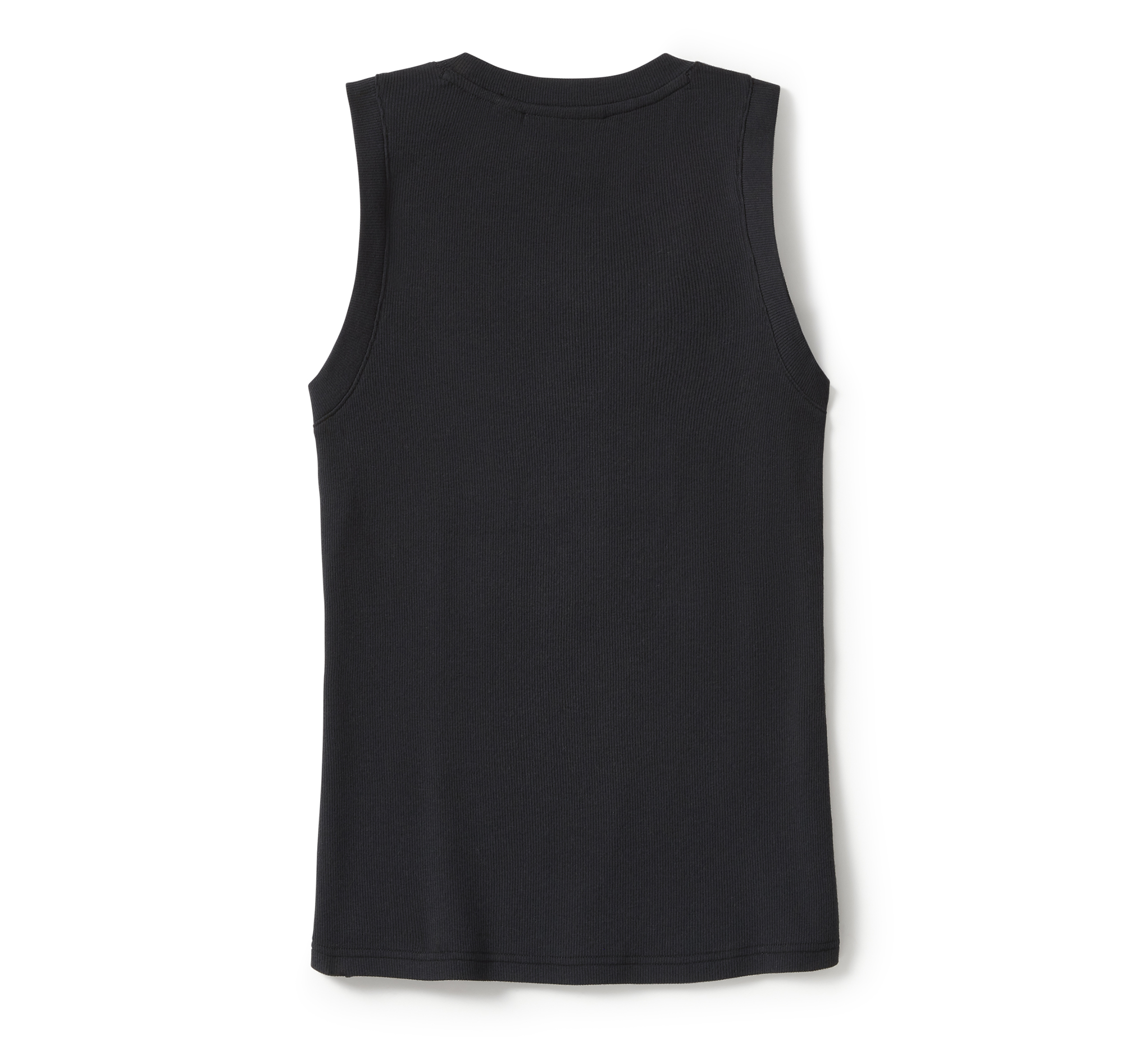 Women's Essential Arched Font Ribbed Tank