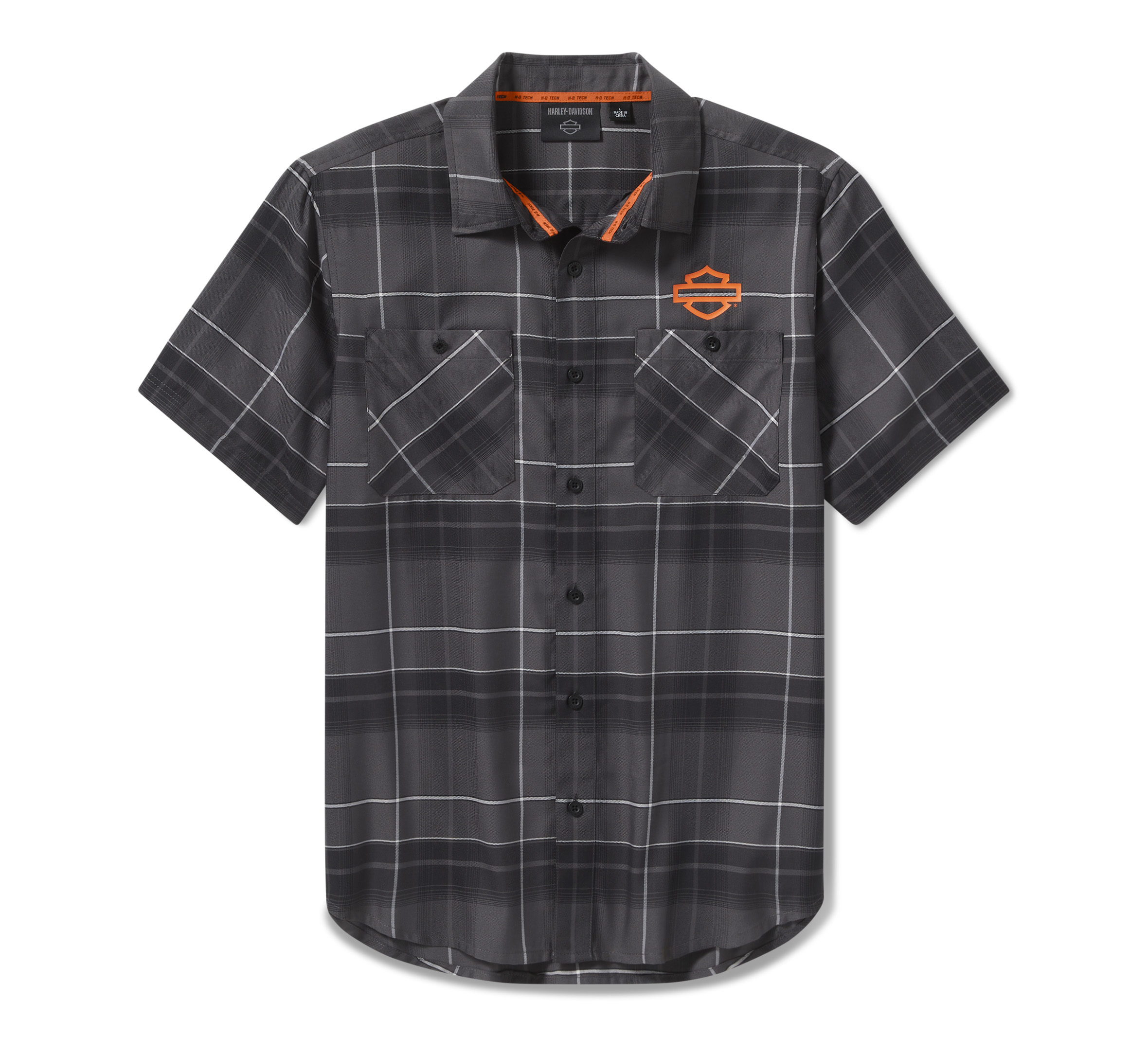 Men's H-D® TECH Coolmax® Plaid Shirt