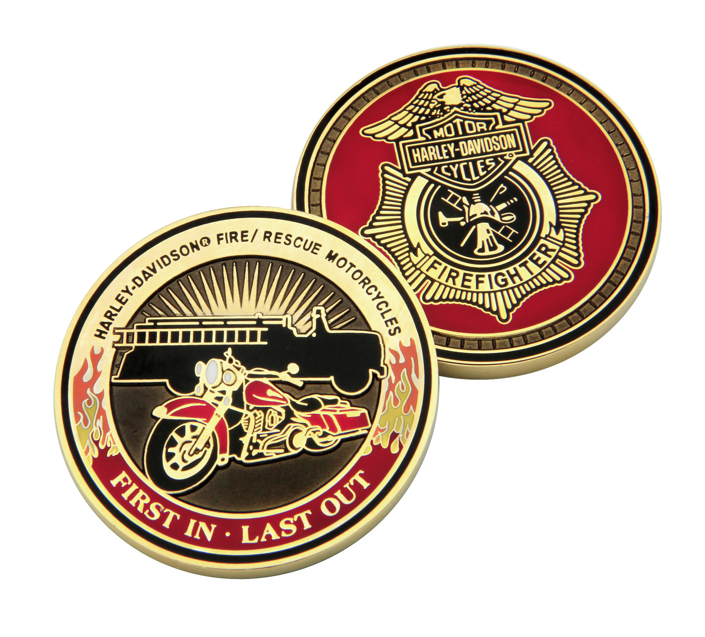 For Those Who Serve Series, Firefighter Coin