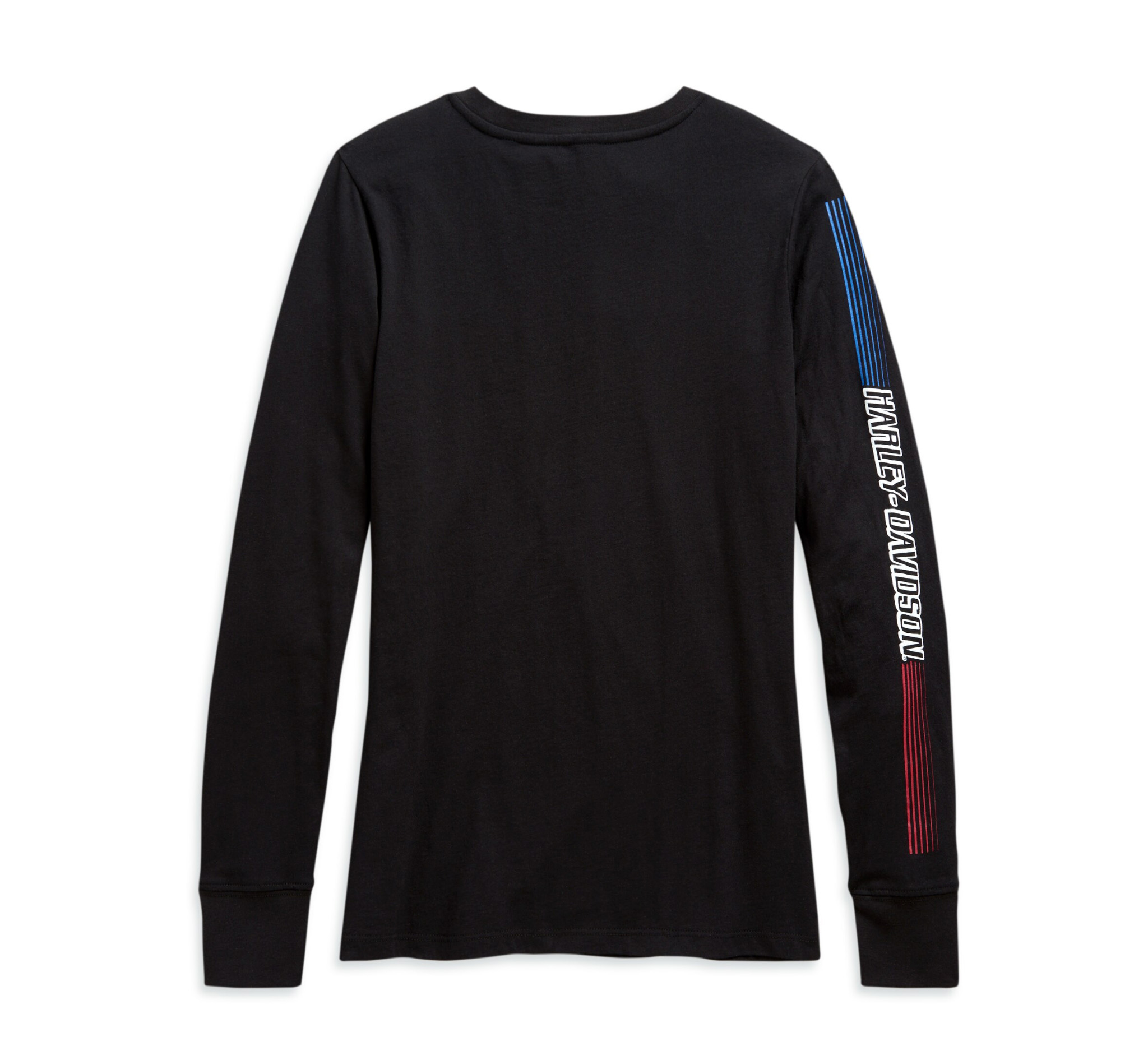 Women's Chest Stripe Long Sleeve Tee