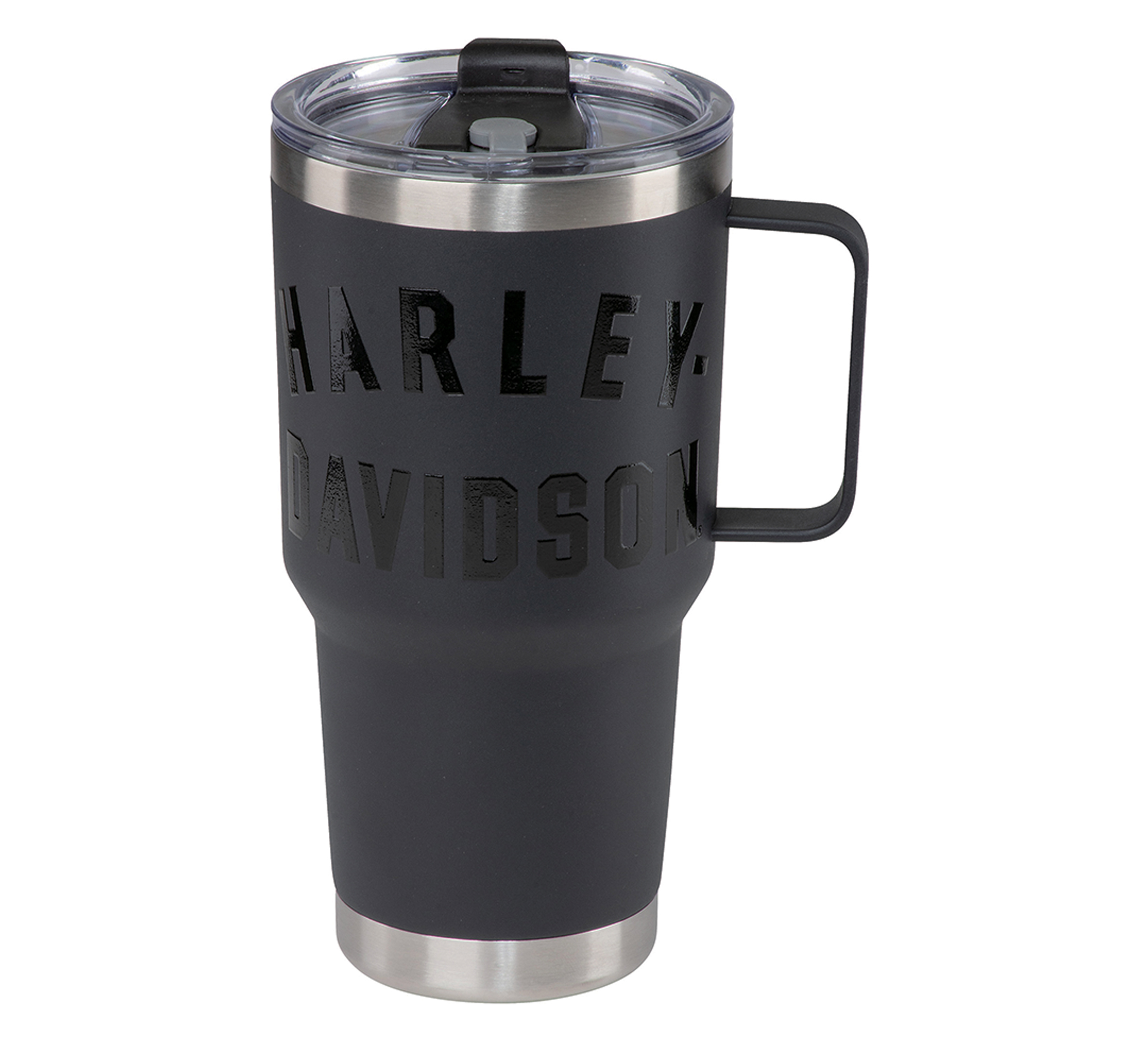 Matte Black Travel Coffee Mug