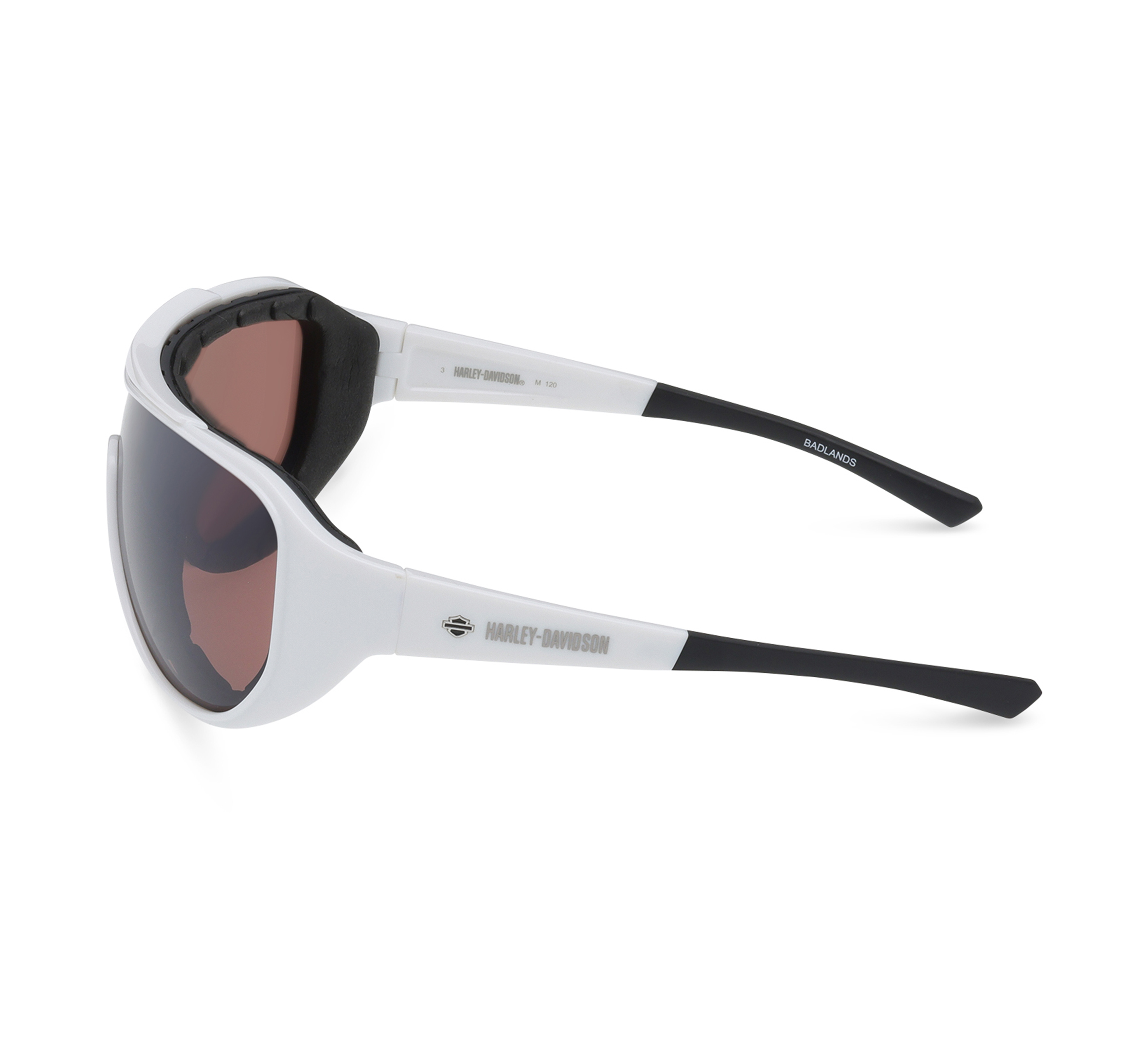 Badlands Aviator Mototcycle Riding Wrap Performance Sunglasses